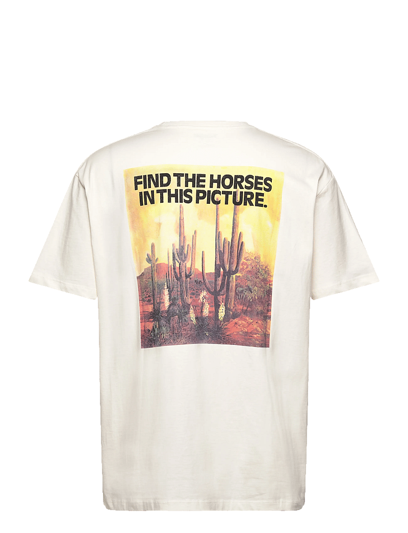 Wrangler - VINTAGE TEE - kurzärmelig - birch - 2