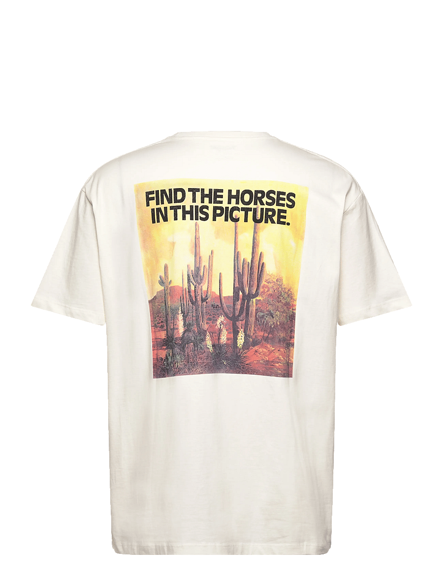 Wrangler - VINTAGE TEE - kurzärmelig - birch - 2