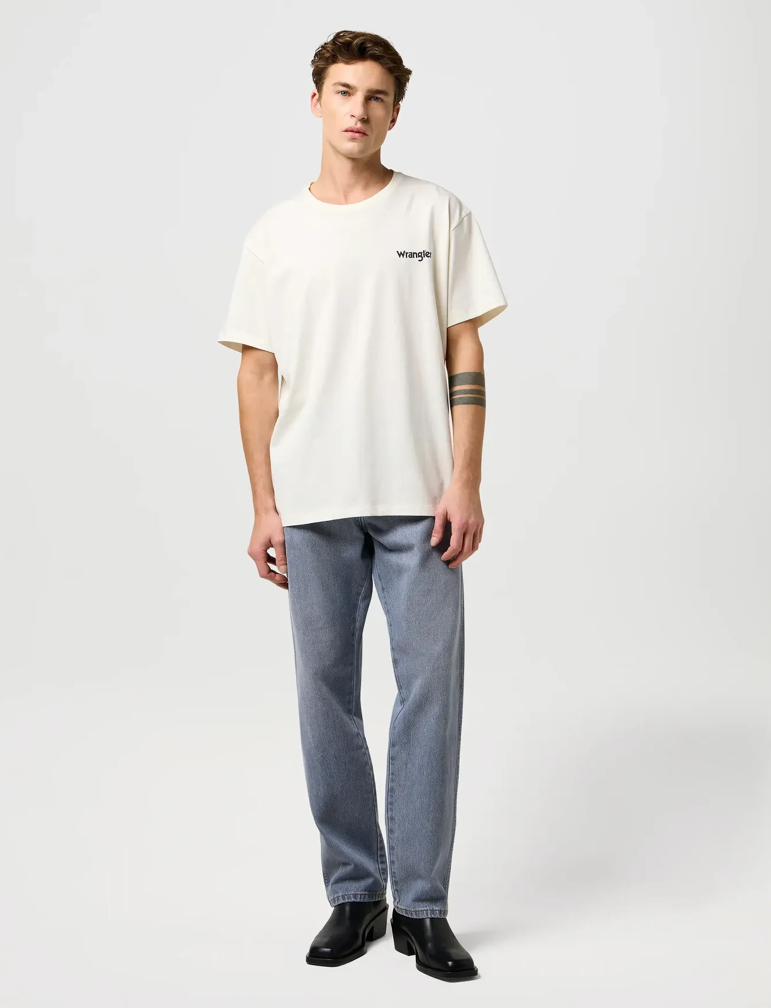 Wrangler - VINTAGE TEE - laagste prijzen - birch - 4