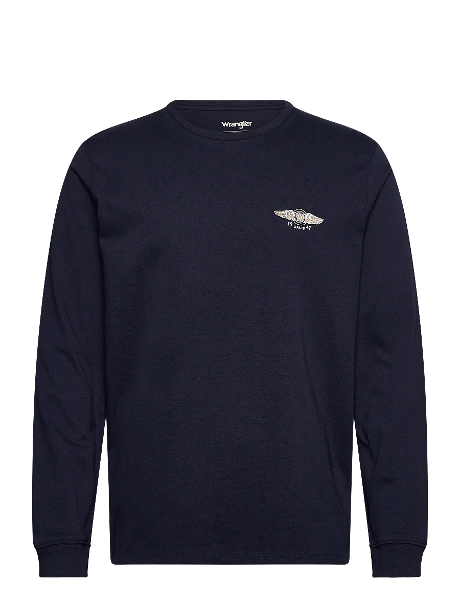 Wrangler - LS AMERICANA TEE - langärmelig - navy - 1
