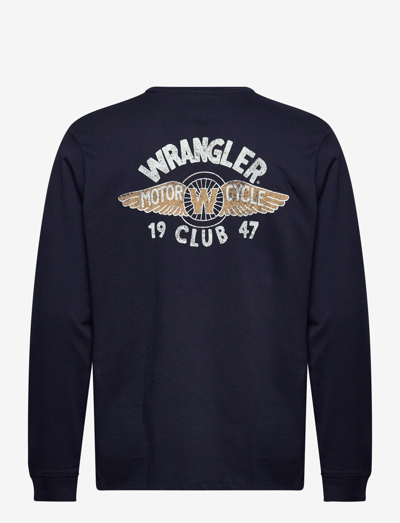 Wrangler - LS AMERICANA TEE - herbstliche kleidung - navy - 2