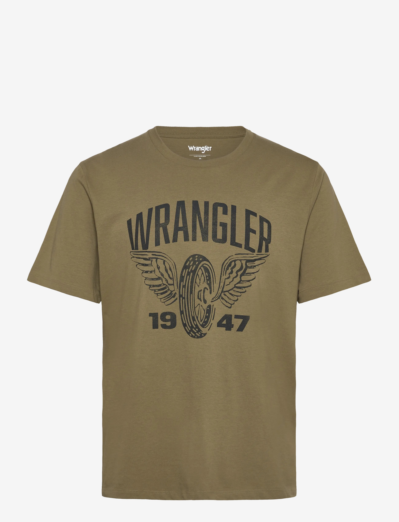 Wrangler - AMERICANA TEE - short-sleeved t-shirts - aloe - 1