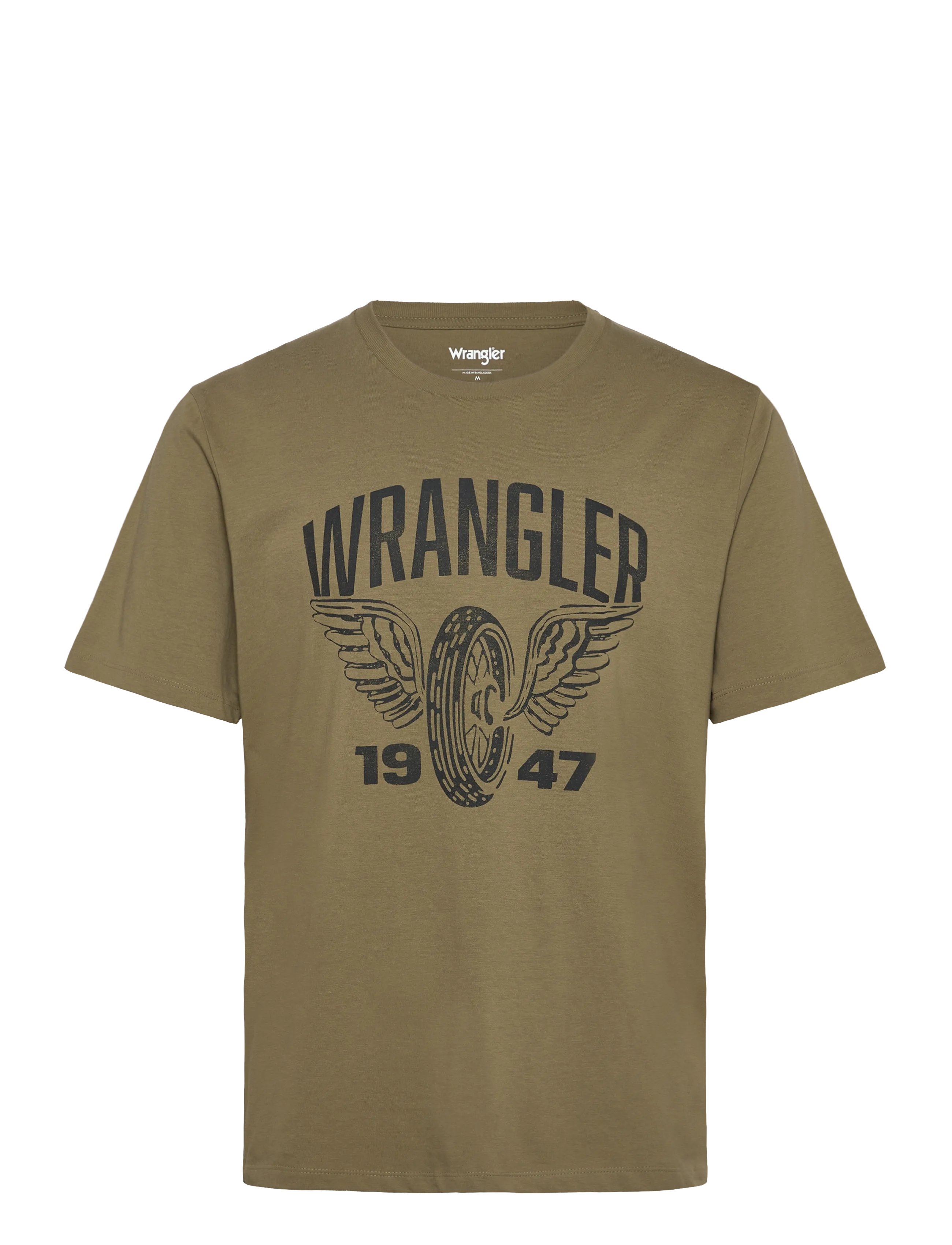 Wrangler AMERICANA TEE - Wrangler - ALOE / khaki/green