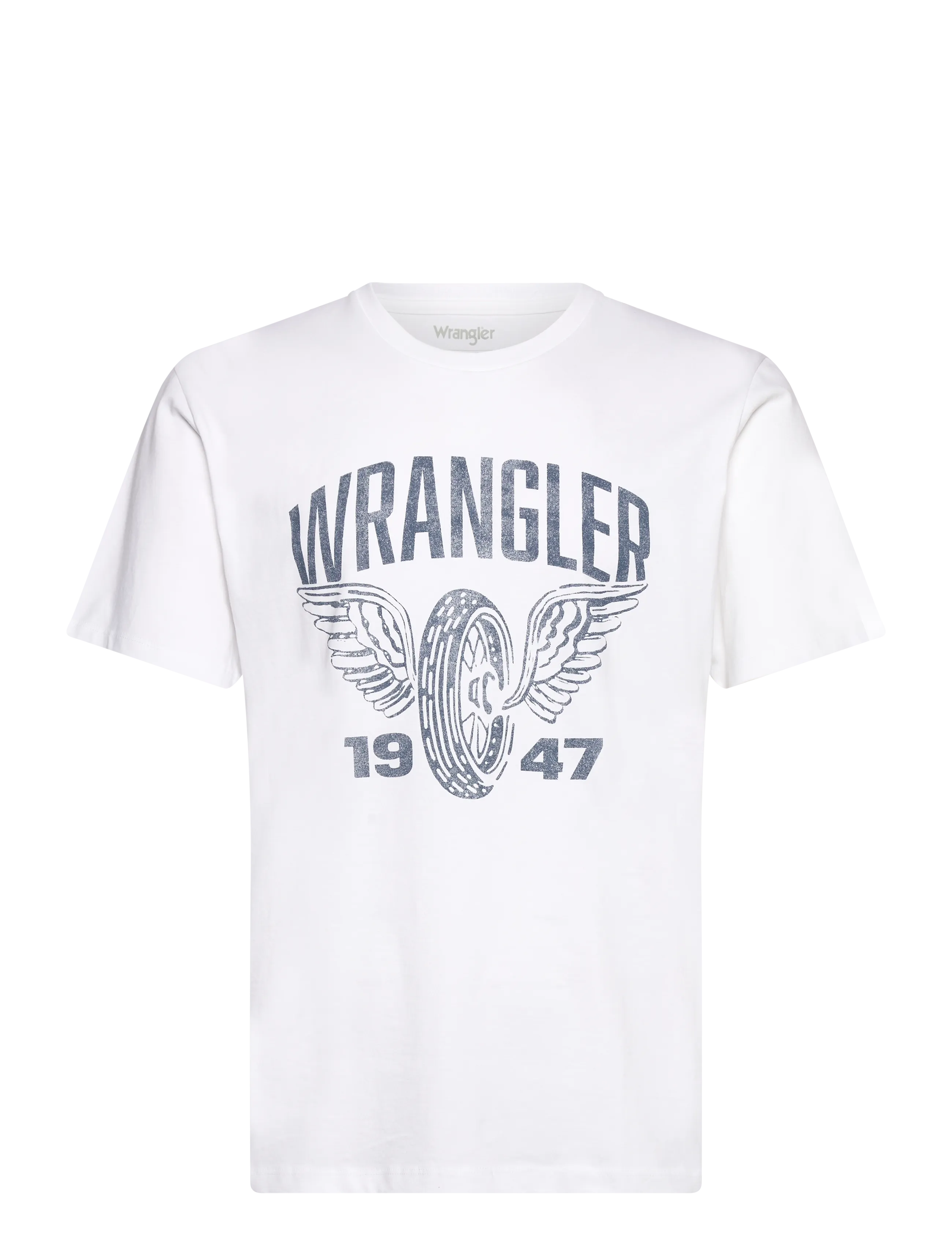 WRANGLER Americana Tee Weiß - M - Herren