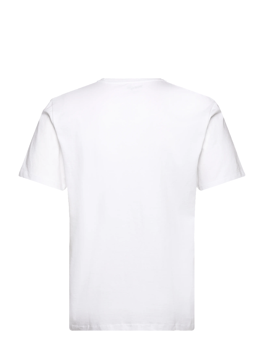 Wrangler - AMERICANA TEE - kurzärmelige t-shirts - worn white - 2