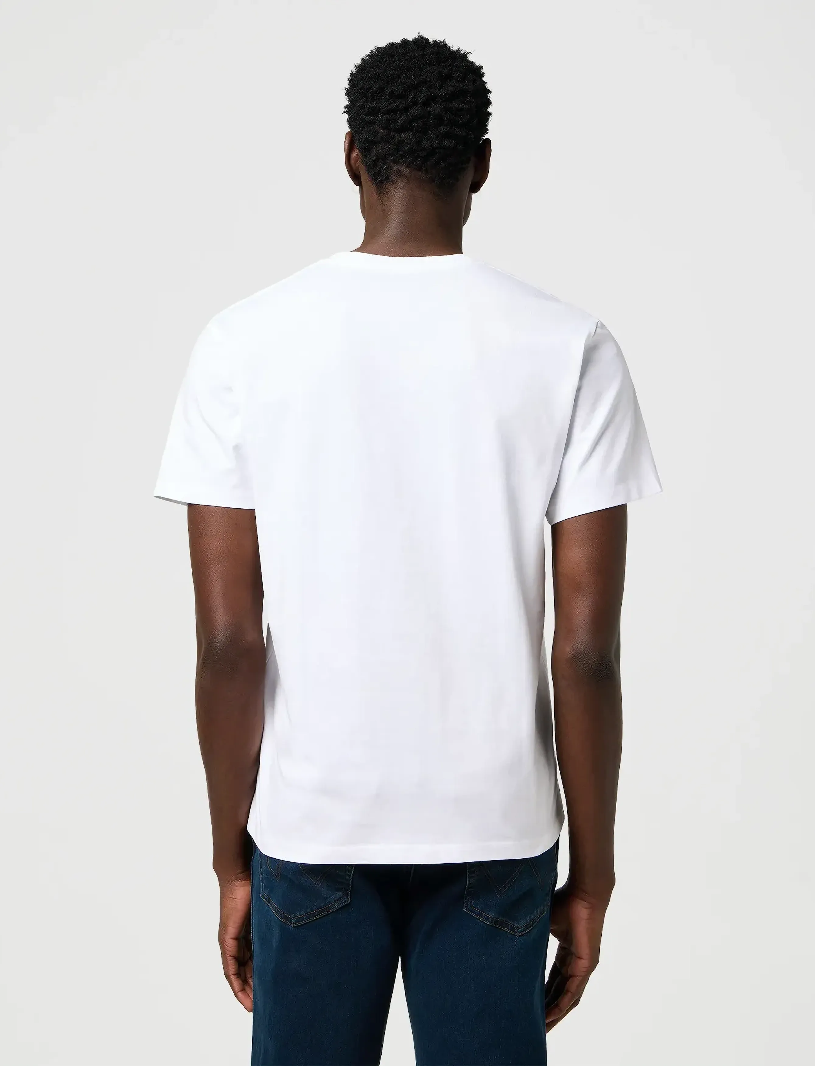 Wrangler - AMERICANA TEE - lägsta priserna - worn white - 3