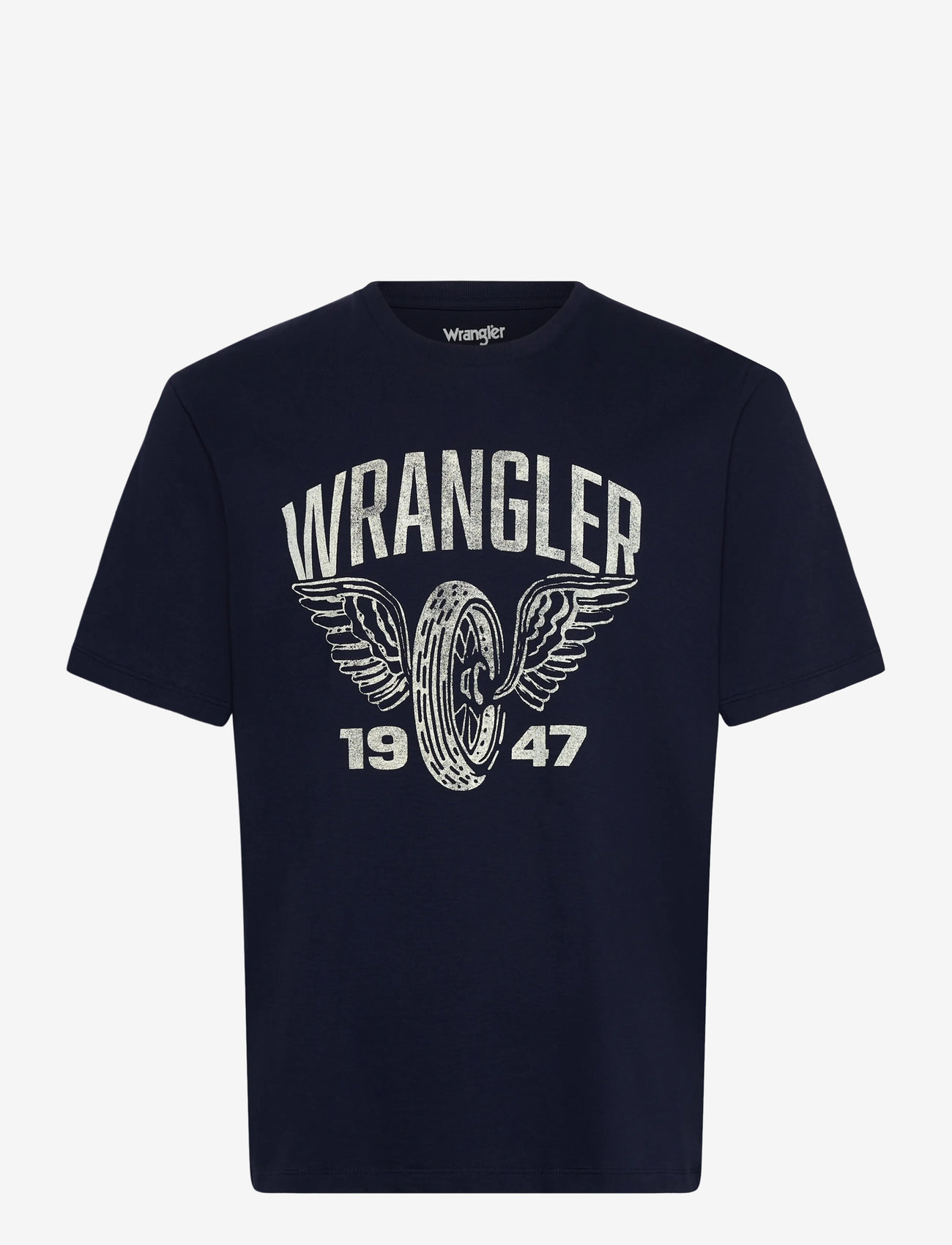 Wrangler - AMERICANA TEE - kortærmede t-shirts - navy - 1