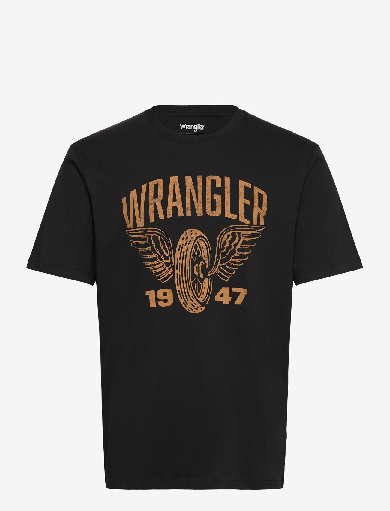 Wrangler - AMERICANA TEE - kortermede t-skjorter - faded black - 1
