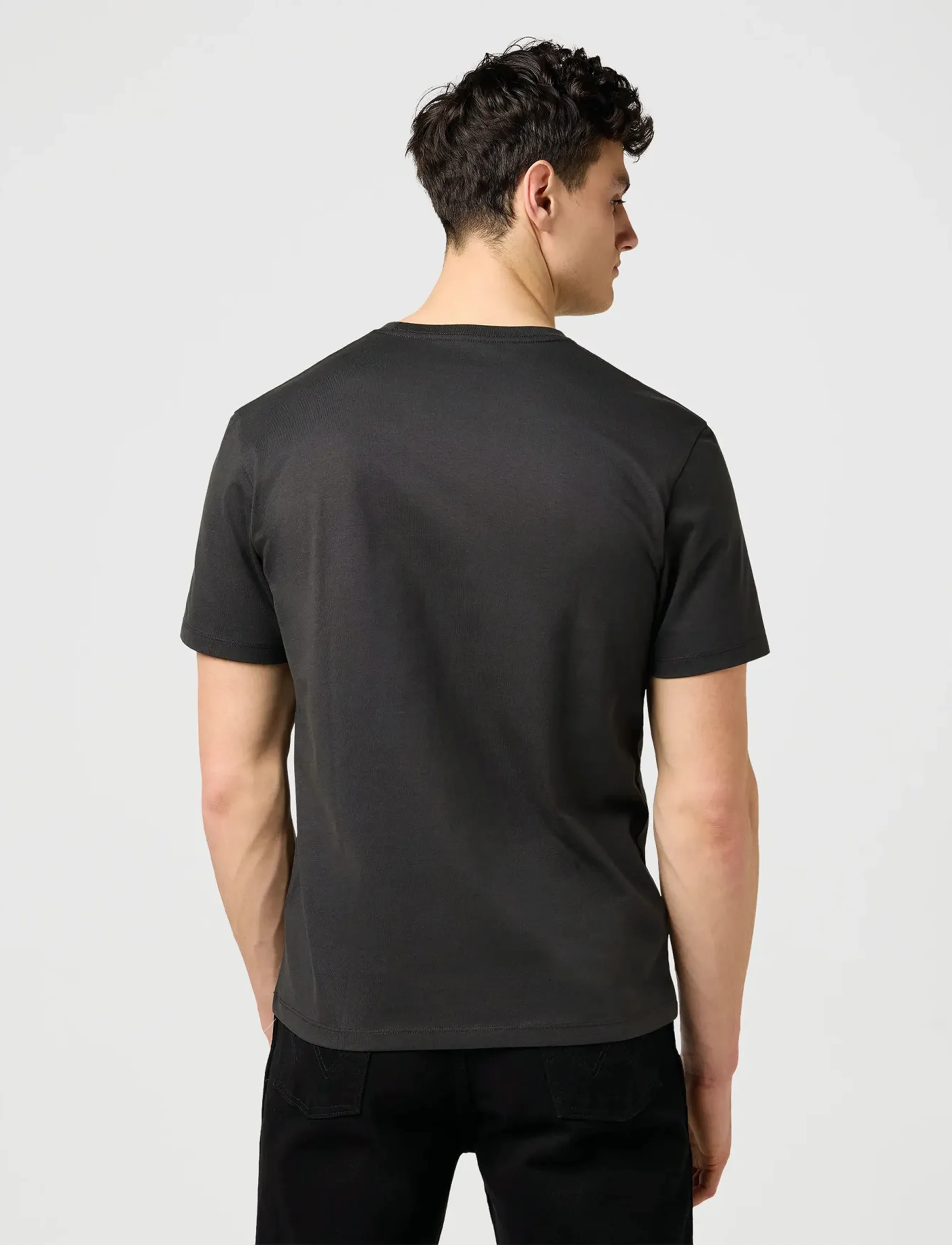 Wrangler - AMERICANA TEE - faded black - 3
