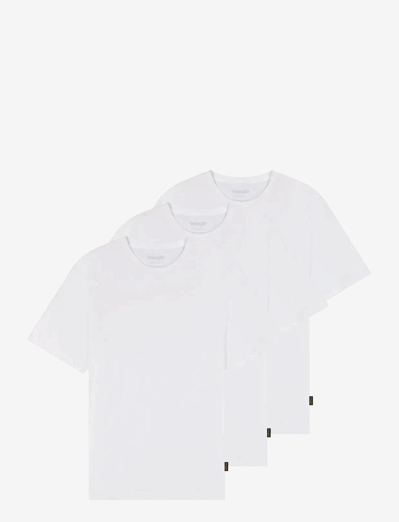 Wrangler - 3 PACK TEE - multipack t-shirts - white - 1