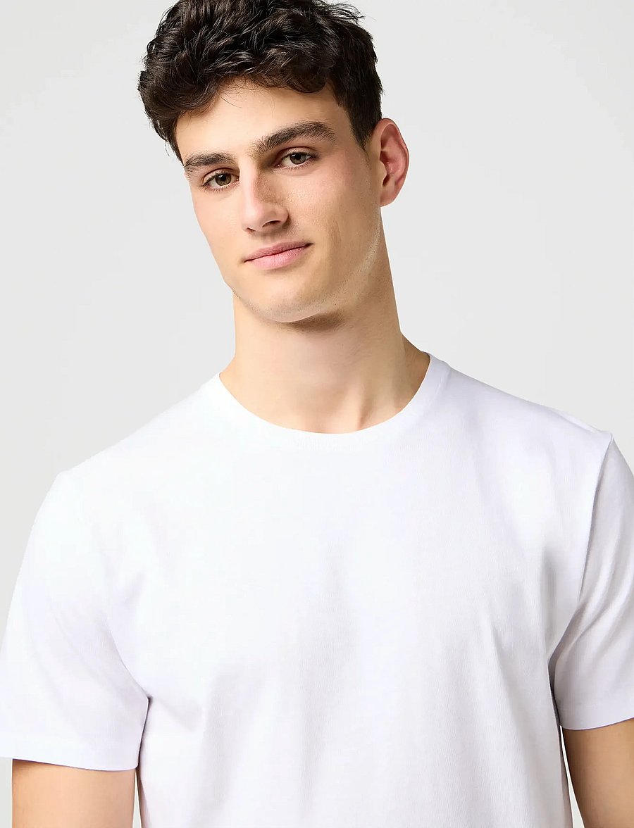 Wrangler - 3 PACK TEE - alussärgid ja t-särgid - white - 5
