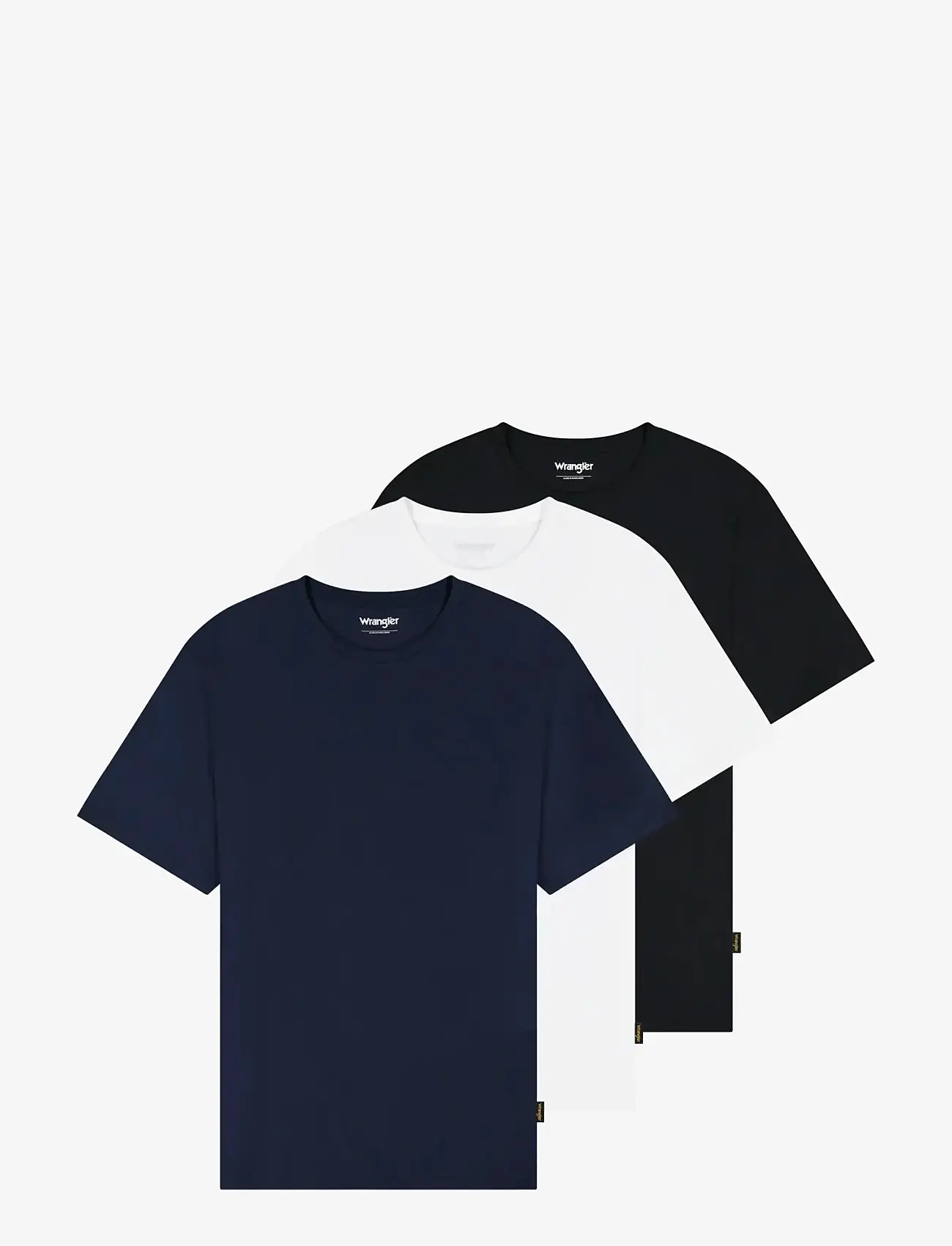 Wrangler - 3 PACK TEE - t-shirts im multipack - white navy black - 1