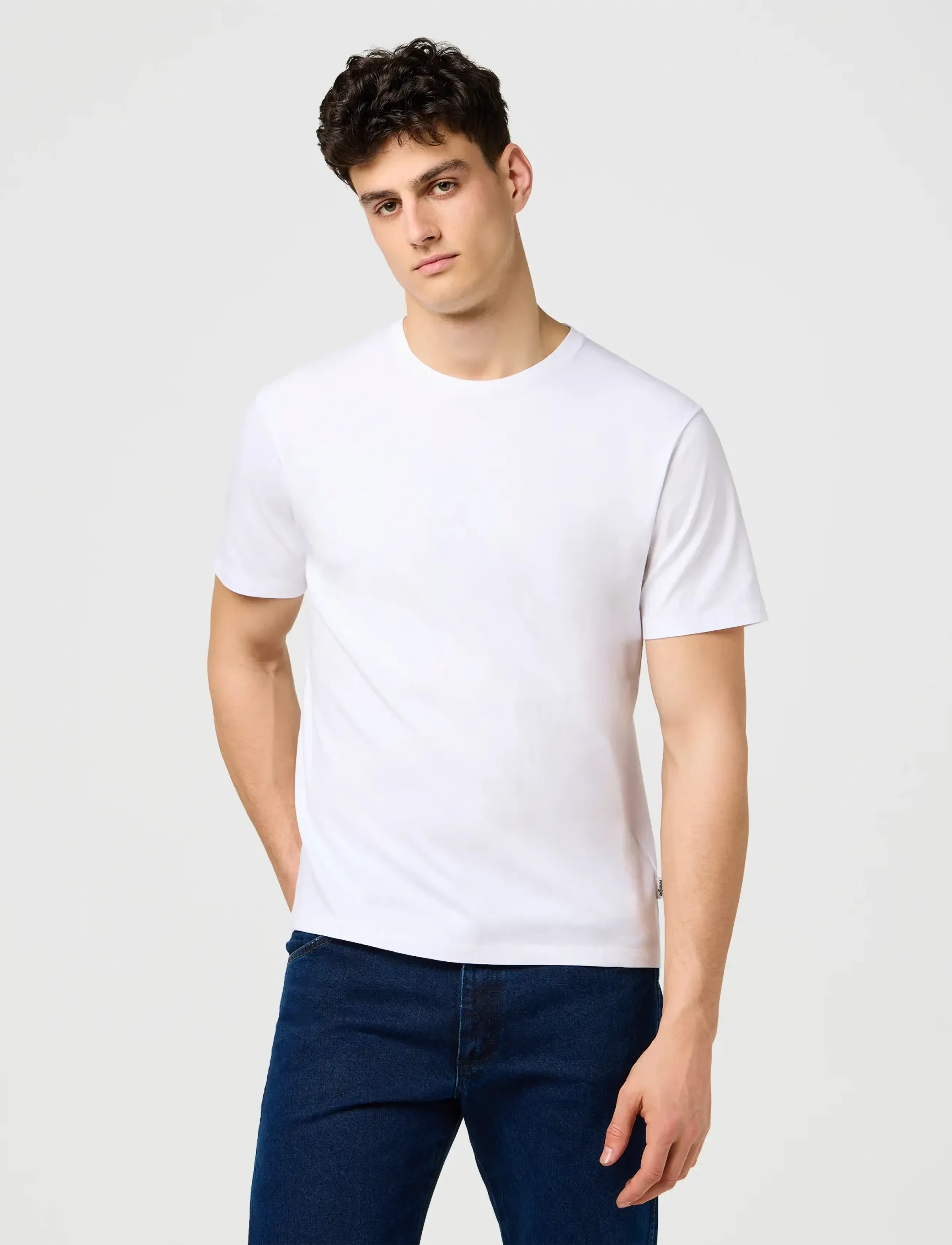 Wrangler 3 PACK TEE - T-Shirts - WHITE GREY BLACK / multi