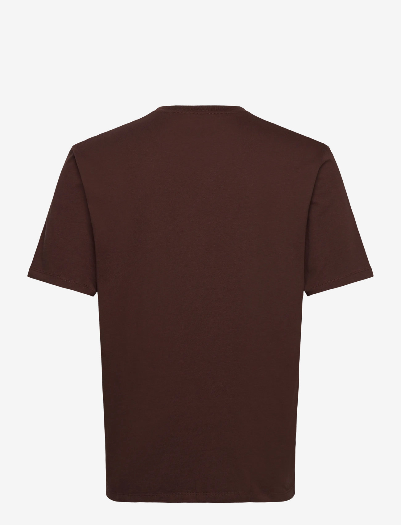Wrangler - SIGN OFF TEE - sügisesed riided - mahogany - 1