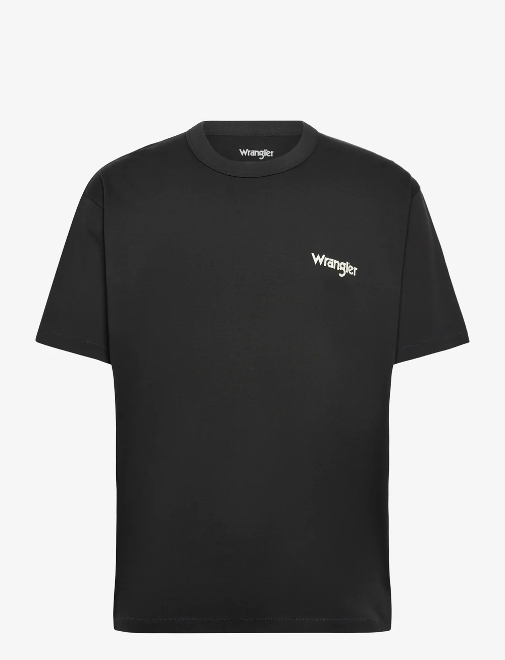 Wrangler - CJ GRAPHIC TEE - lühikeste varrukatega t-särgid - faded black - 1
