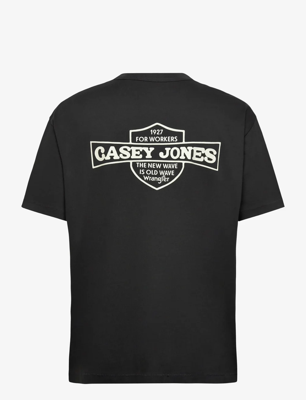 Wrangler - CJ GRAPHIC TEE - lühikeste varrukatega t-särgid - faded black - 2