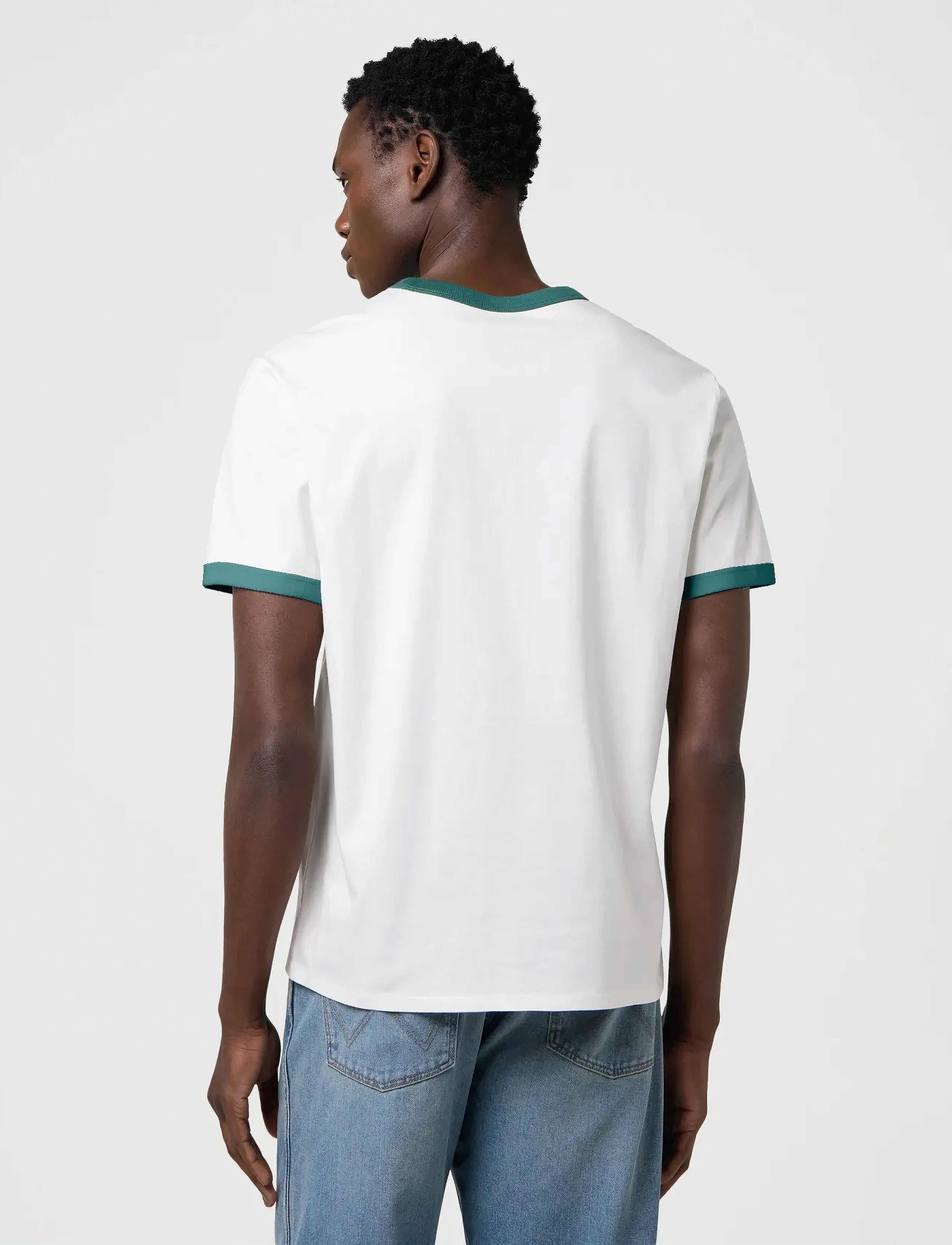 Wrangler - RINGER TEE - die niedrigsten preise - worn white - 3