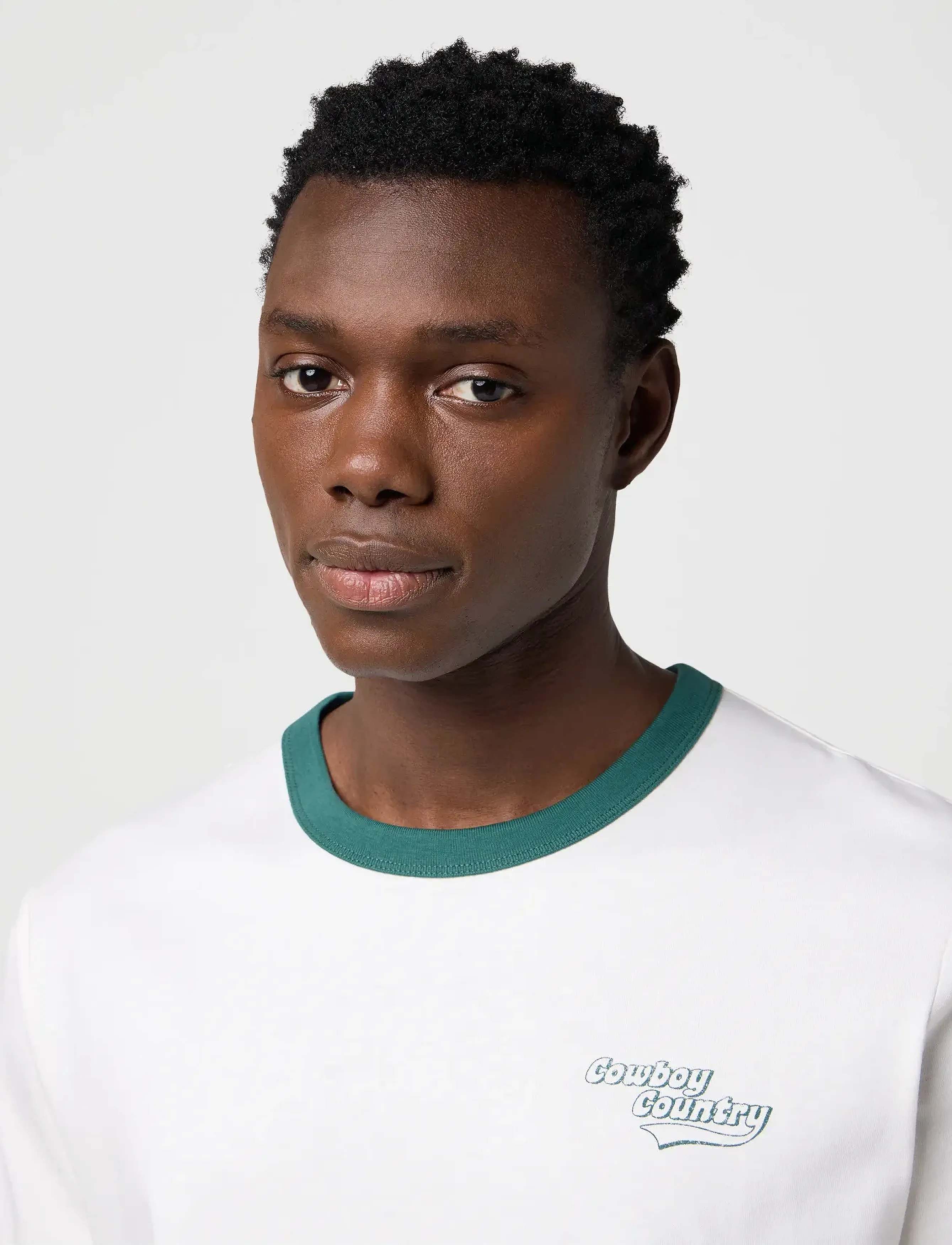 Wrangler - RINGER TEE - die niedrigsten preise - worn white - 5