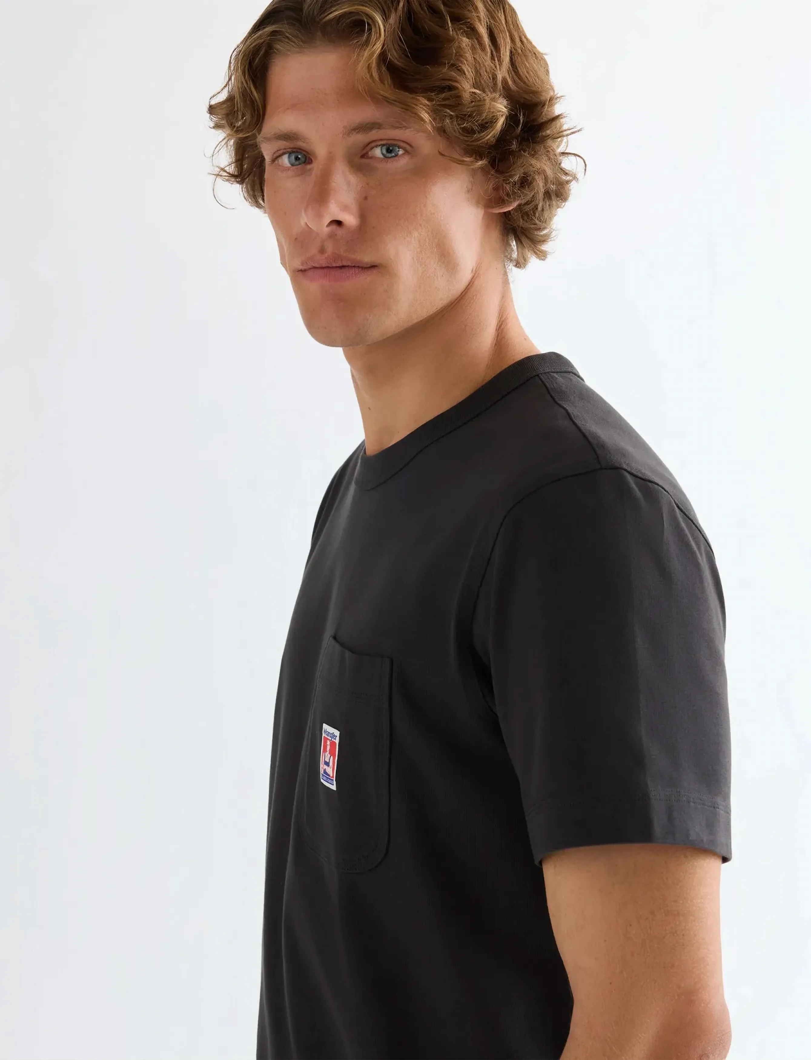 WRANGLER Pocket Tee t-shirts - bas herr – bild 5