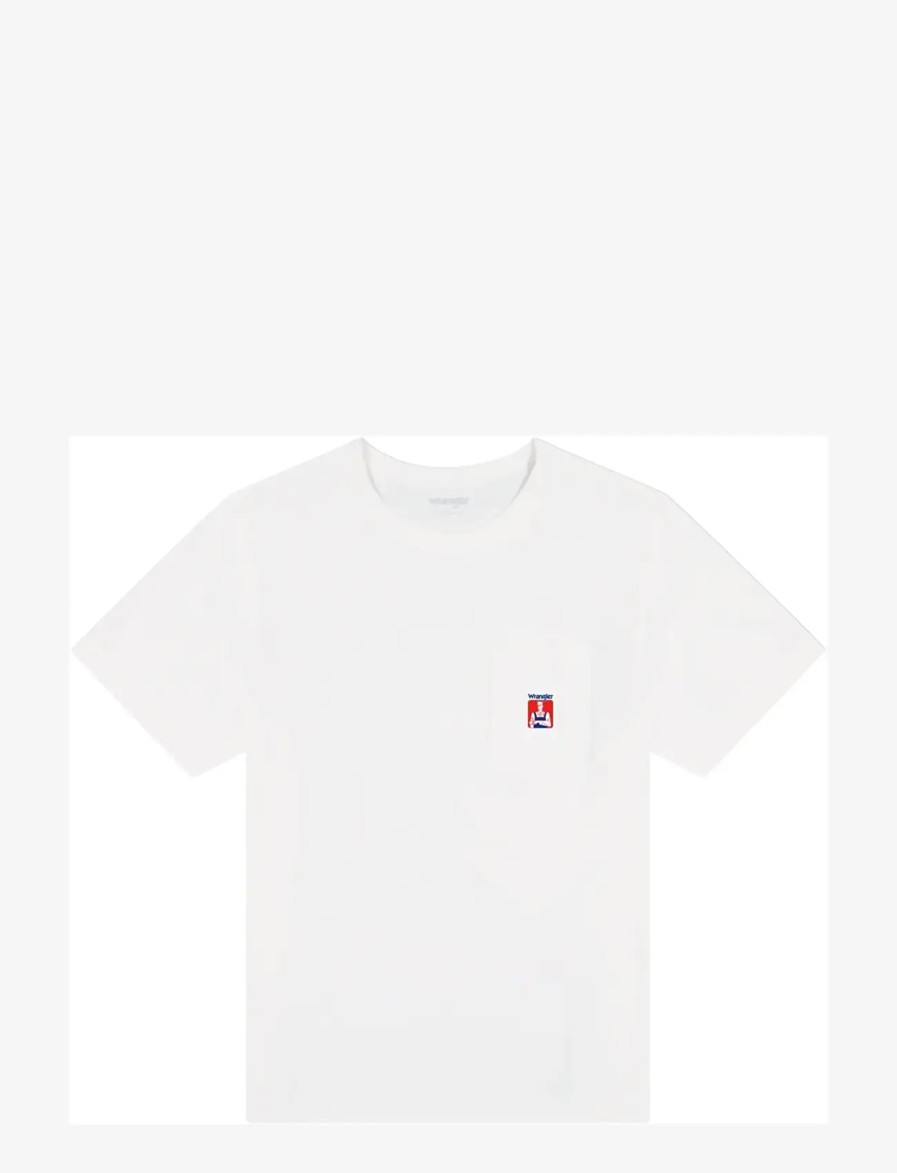 Wrangler - POCKET TEE - kurzärmelig - worn white - 1