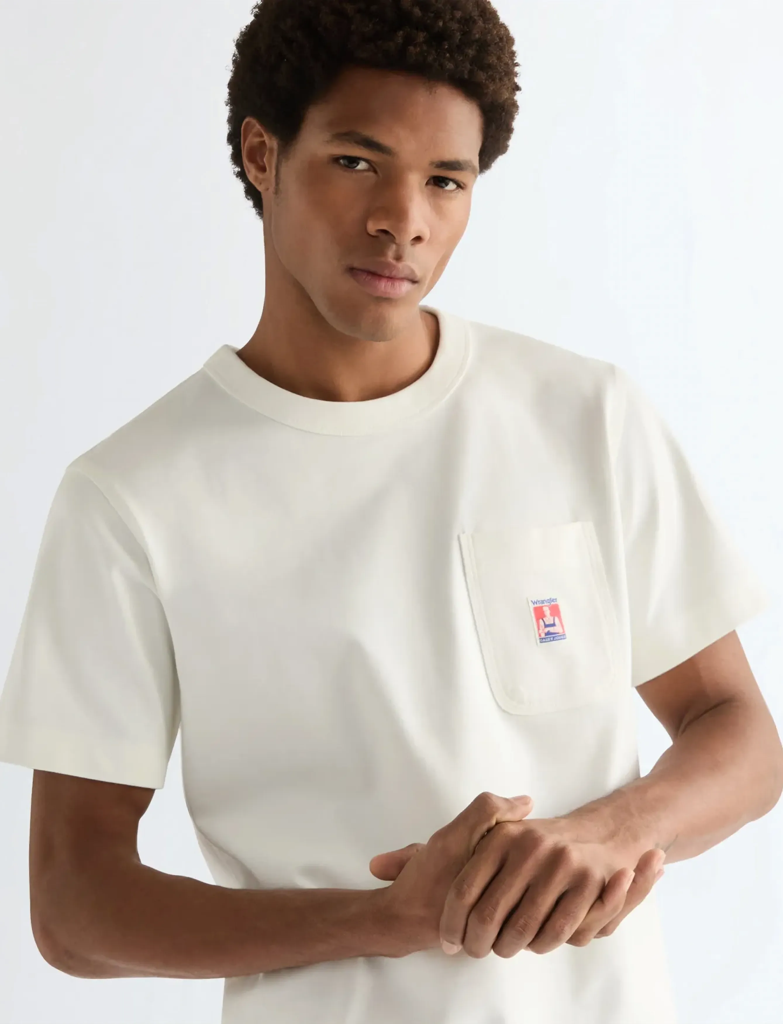 WRANGLER Pocket Tee t-shirts - bas herr – bild 5