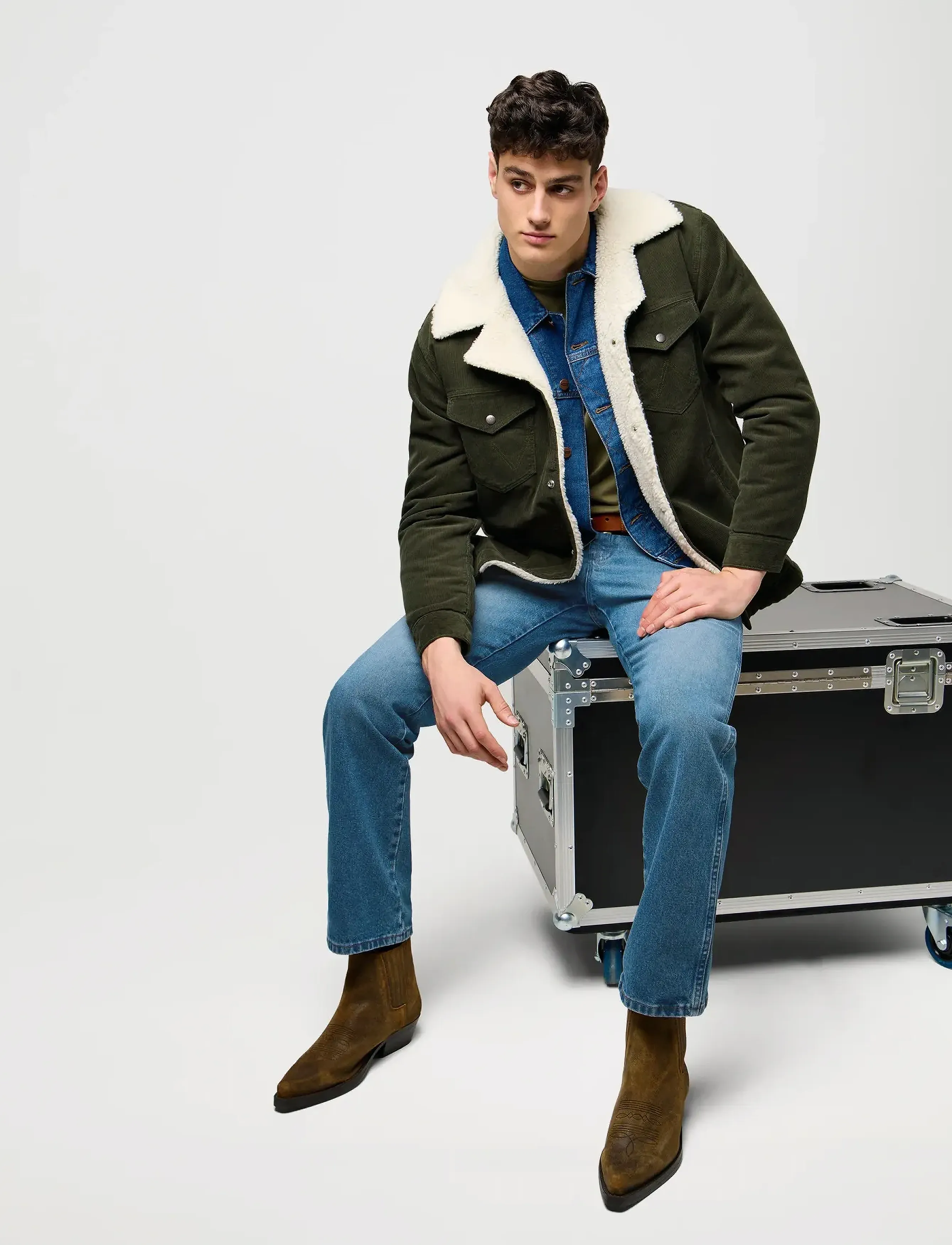 Wrangler 13MWZ - Klær - BREEZE HUNTER / blue