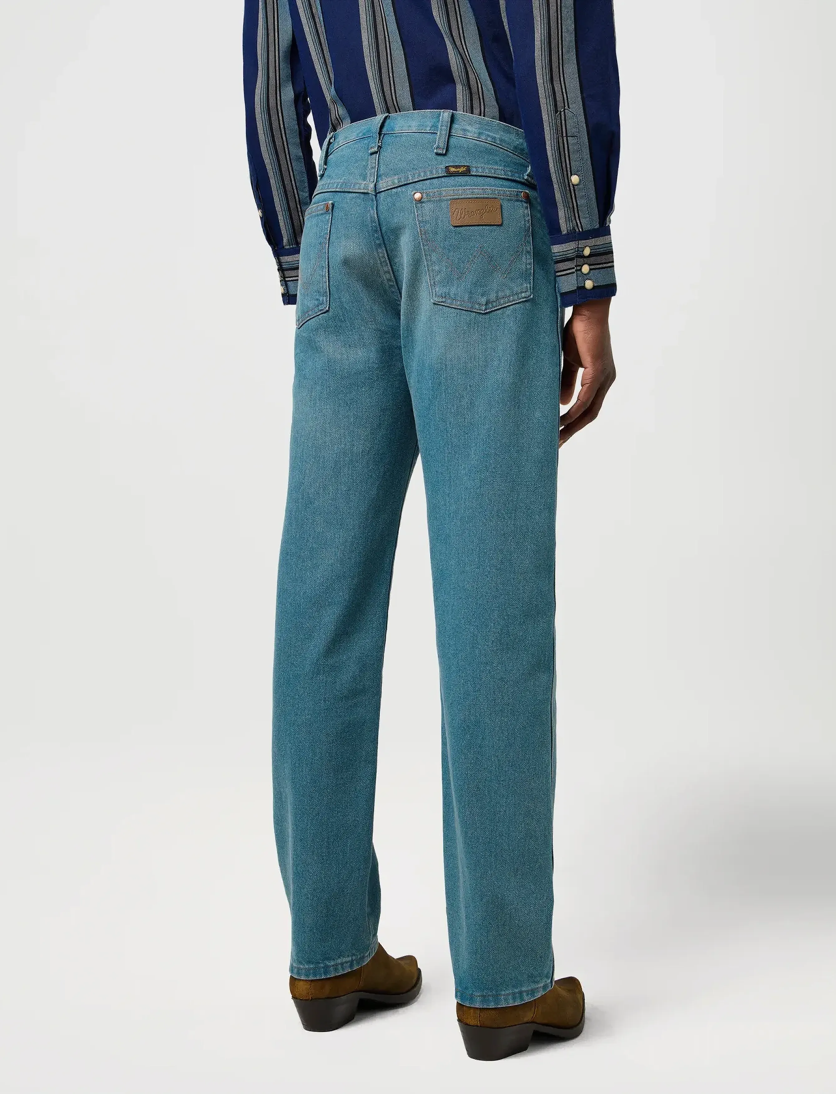 Wrangler - 13MWZ - püksid & teksad - iron forge - 3