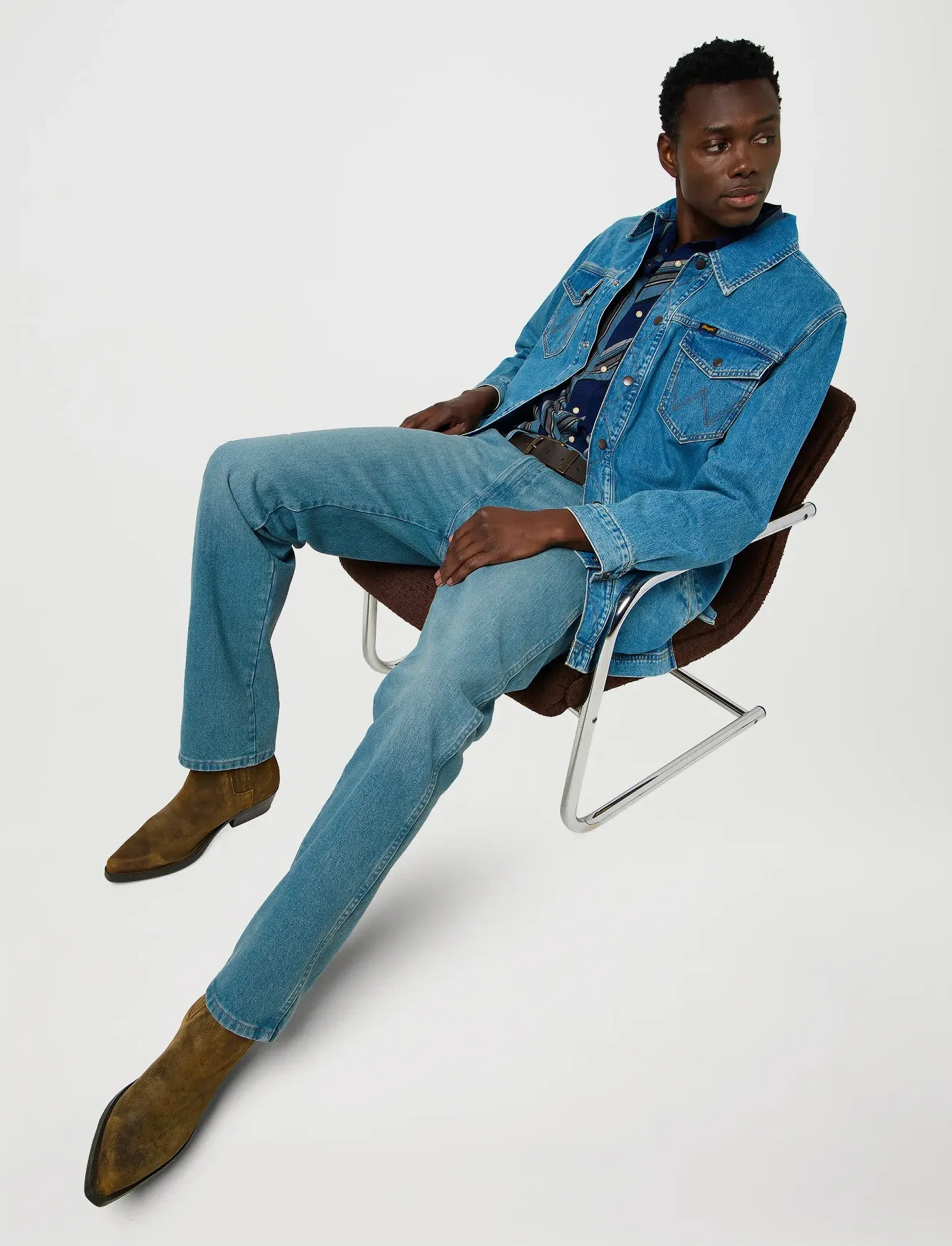 Wrangler 13MWZ - Jeans - IRON FORGE / blue