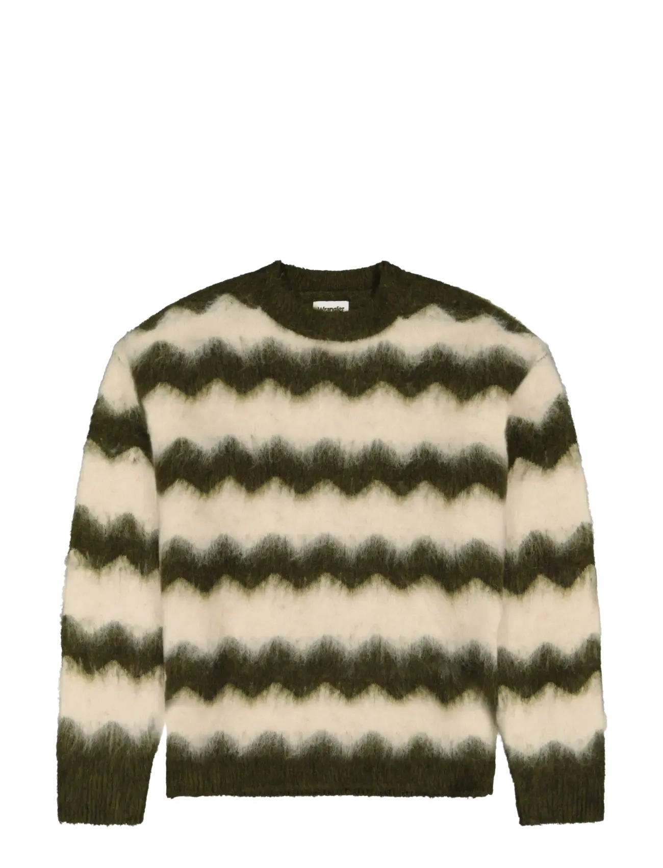 WRANGLER Gestreift Pullover Patterned - L - Herren