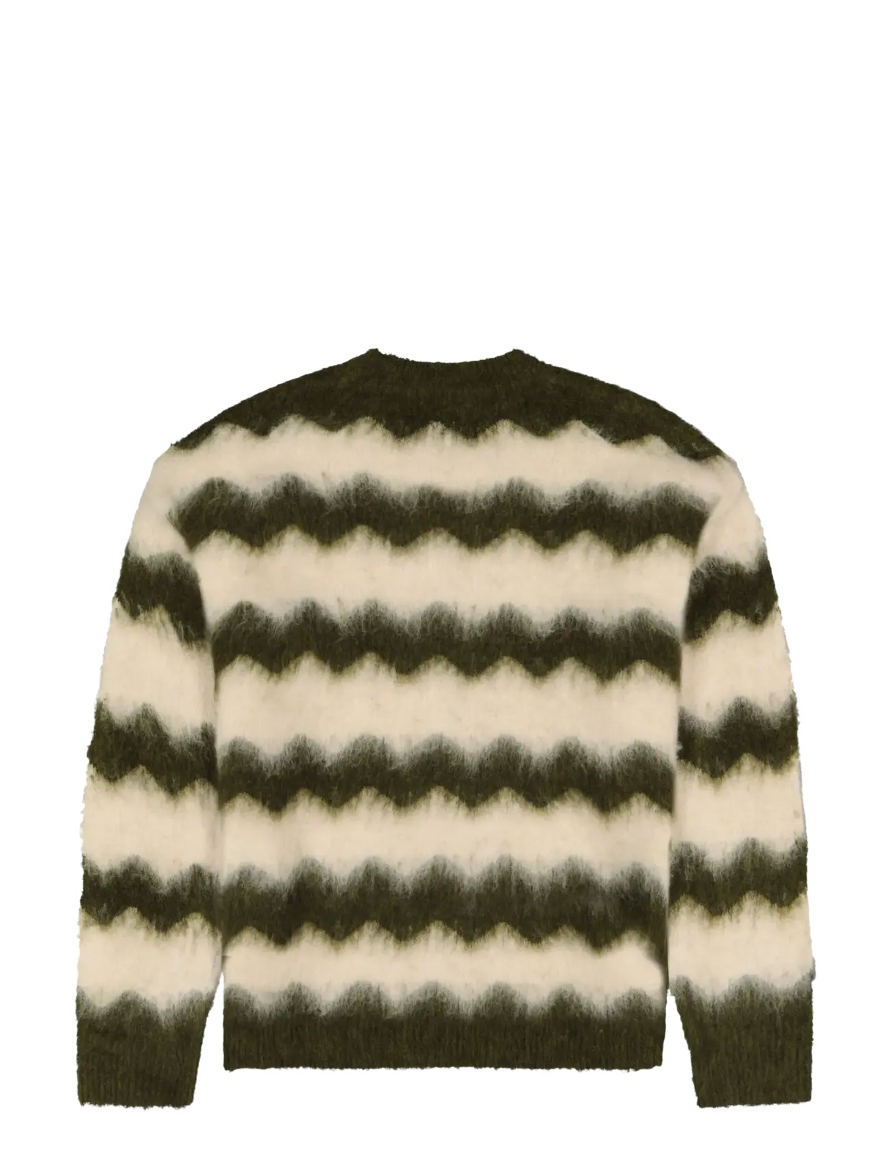 Wrangler - STRIPED SWEATER - knitwear - ivy green - 2