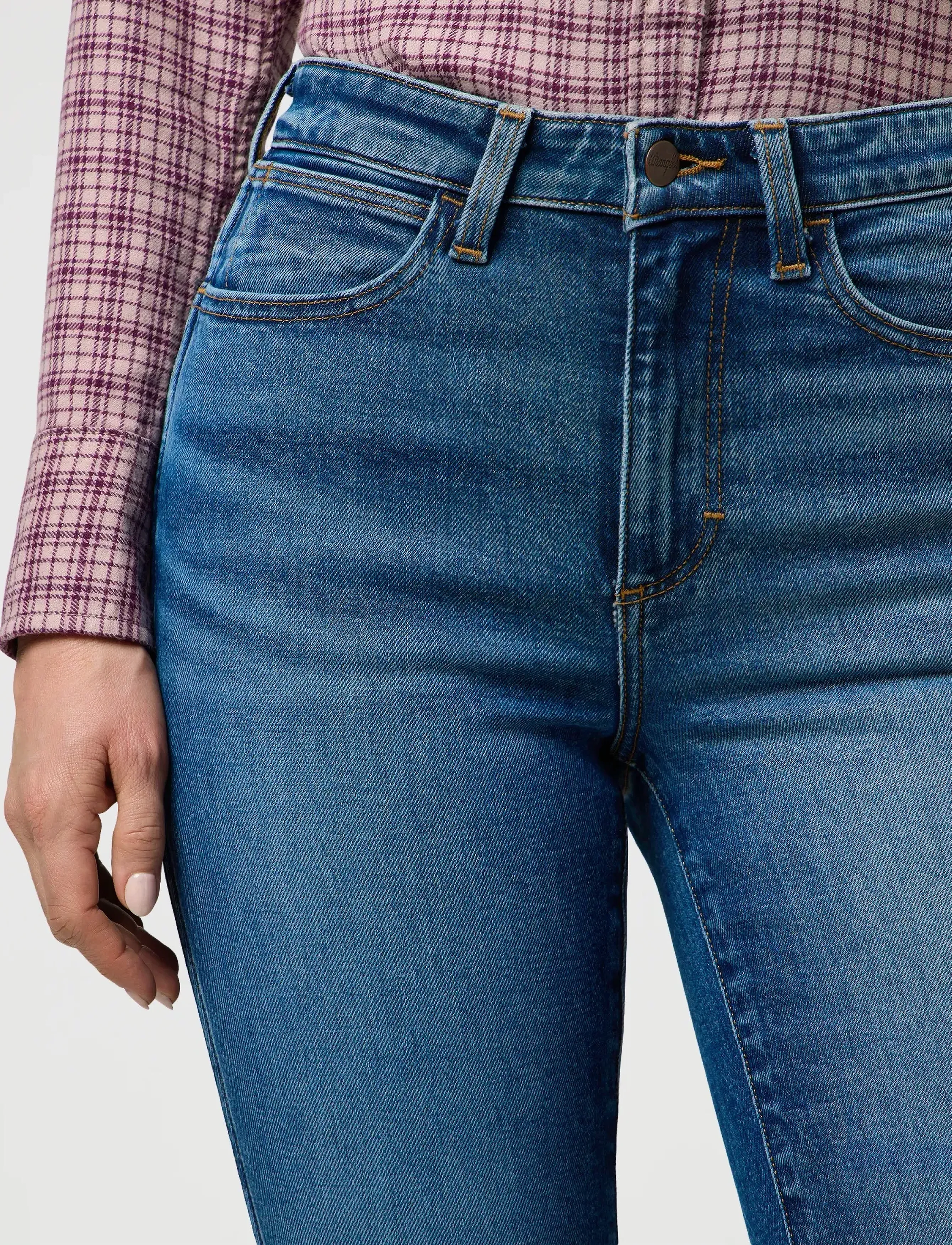 Wrangler - STRAIGHT - straight jeans - heavenly harbor - 5