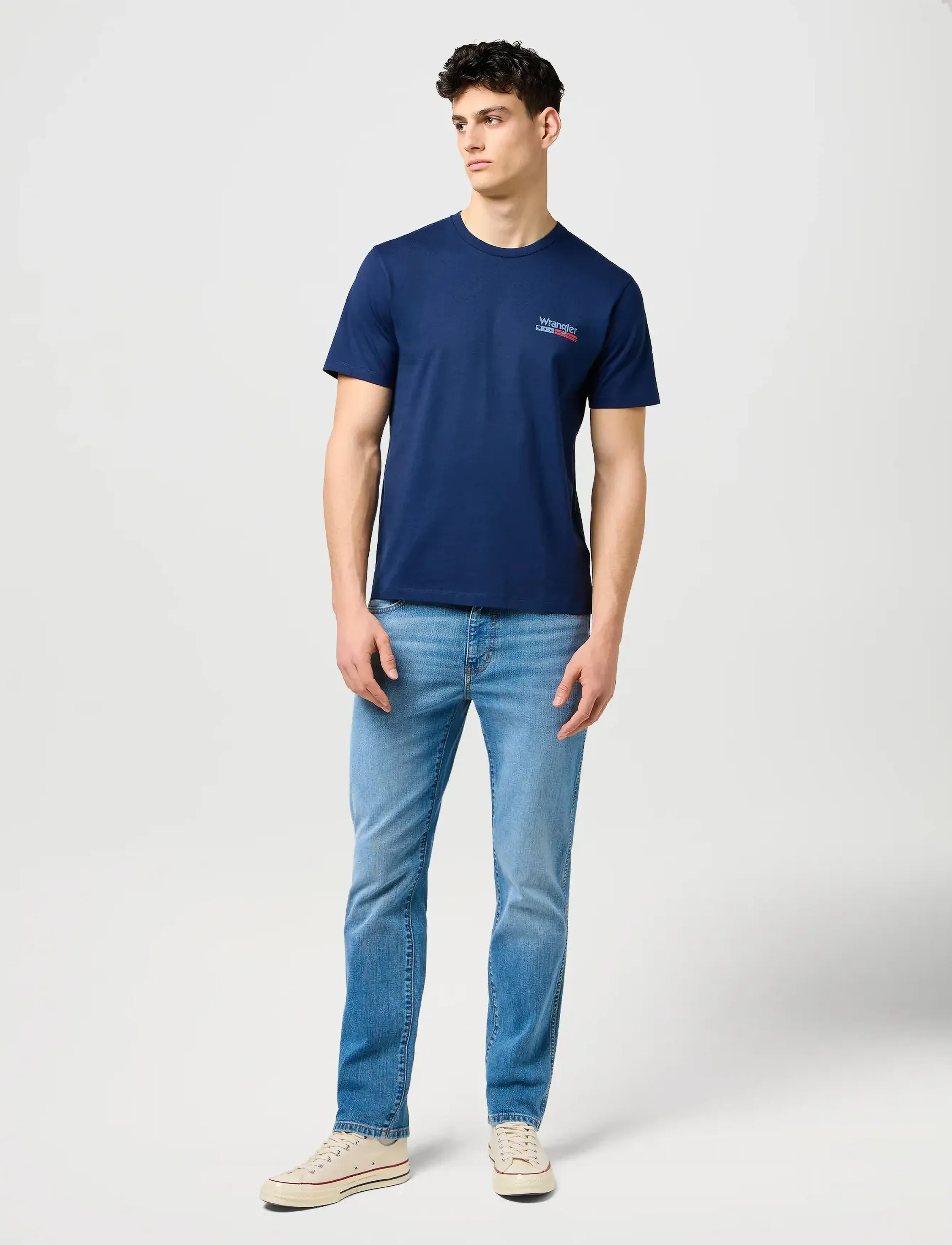 Wrangler - LARSTON - bukser & jeans - coastal blue - 4