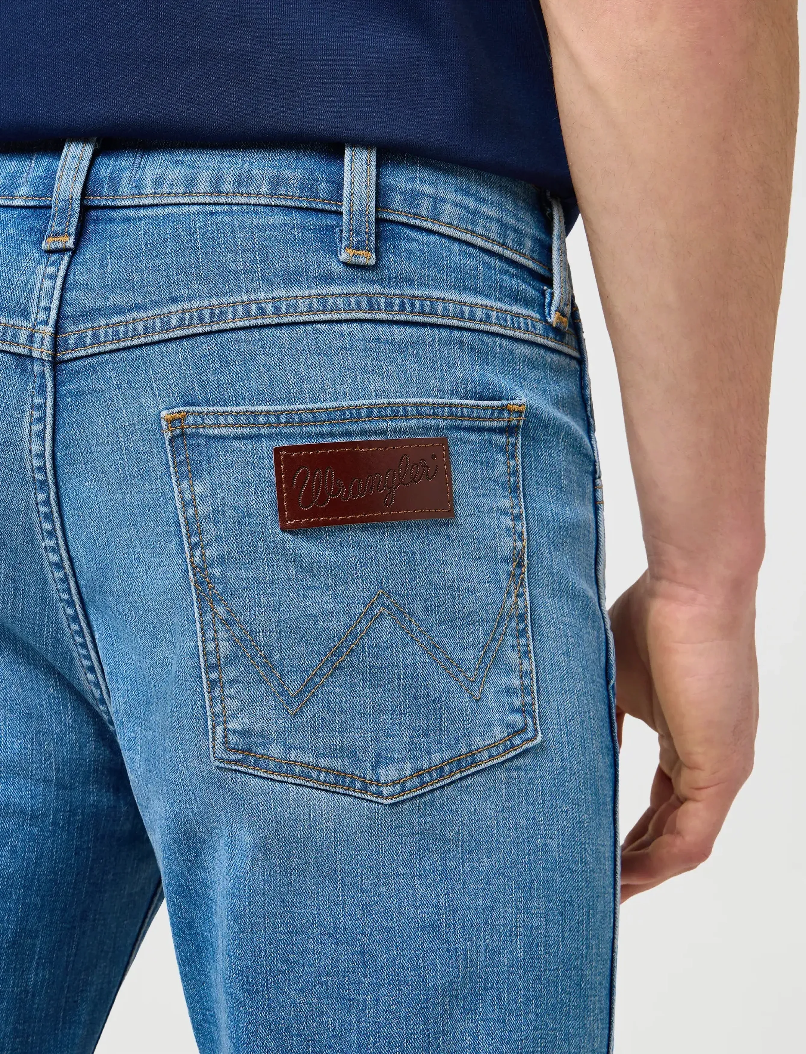 Wrangler - LARSTON - bukser & jeans - coastal blue - 5