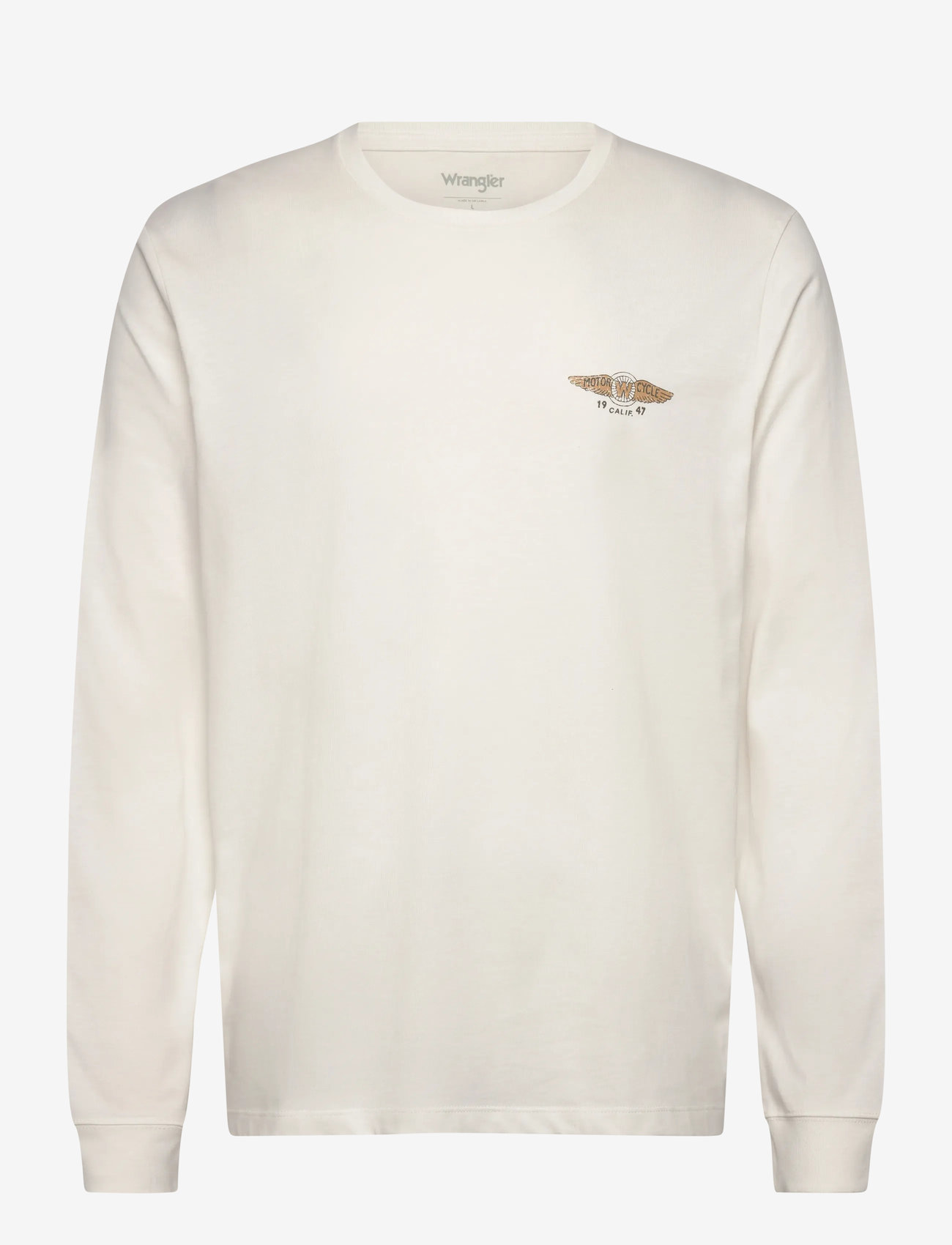 Wrangler - LS AMERICANA TEE - langärmelig - worn white - 1