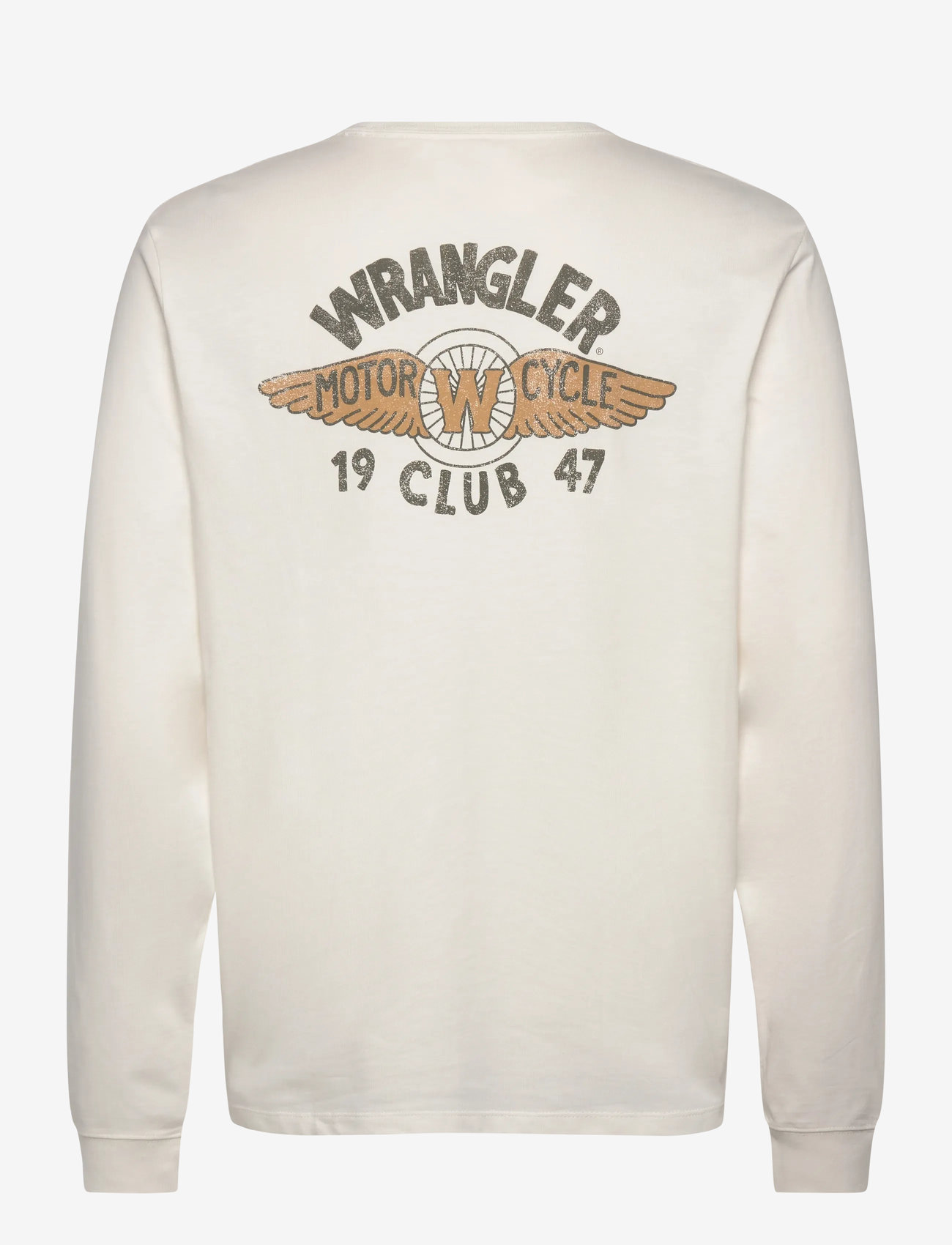 Wrangler - LS AMERICANA TEE - langärmelig - worn white - 2