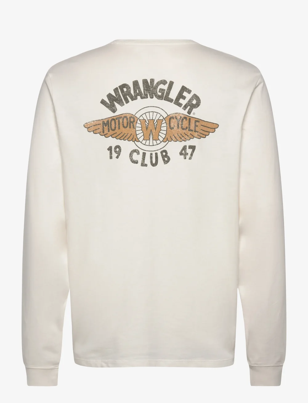 Wrangler - LS AMERICANA TEE - langärmelig - worn white - 2