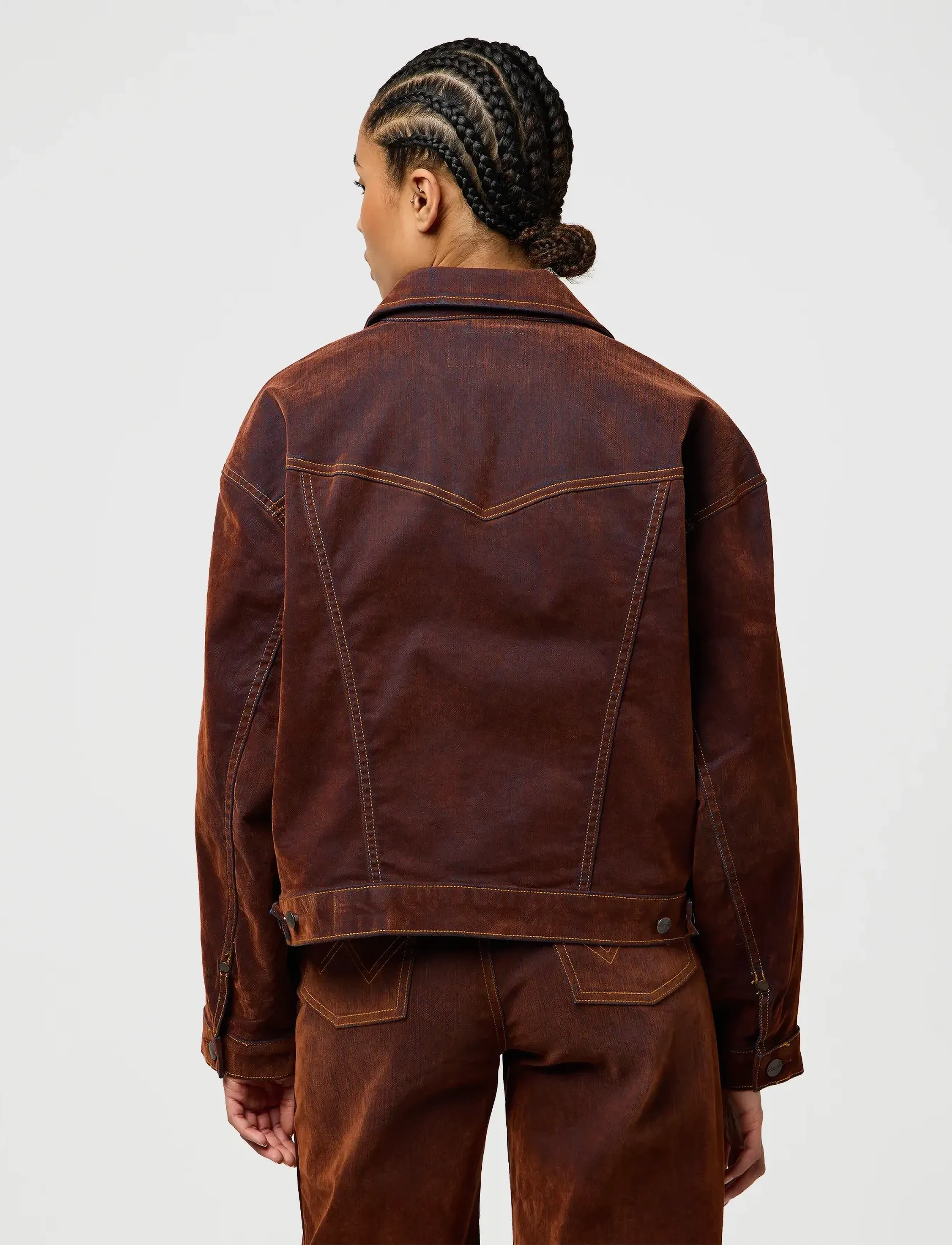 Wrangler - COWBOY JACKET - pavasara jakas - cinnamon chill - 3