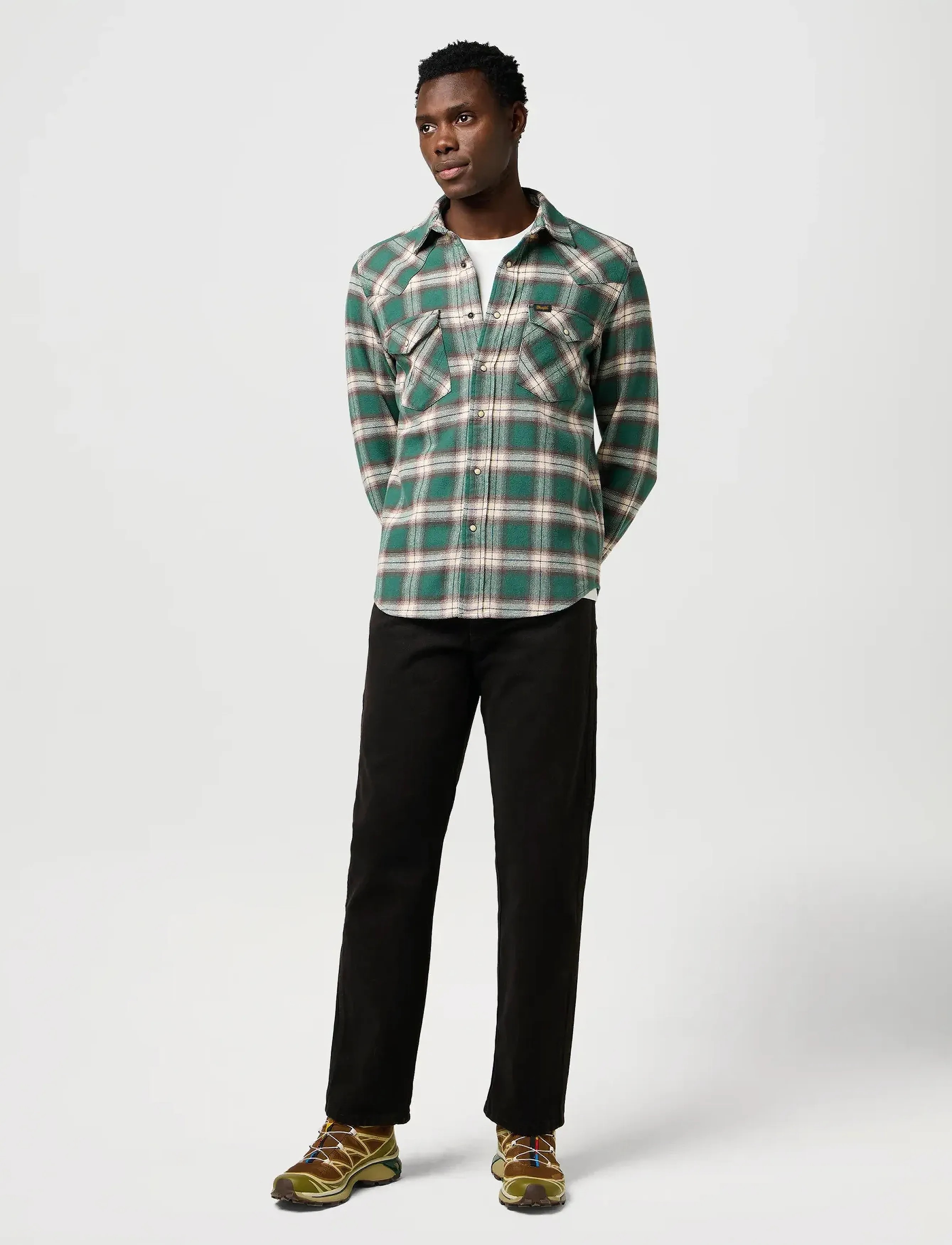 Wrangler - WESTERN SHIRT - bistro green - 4