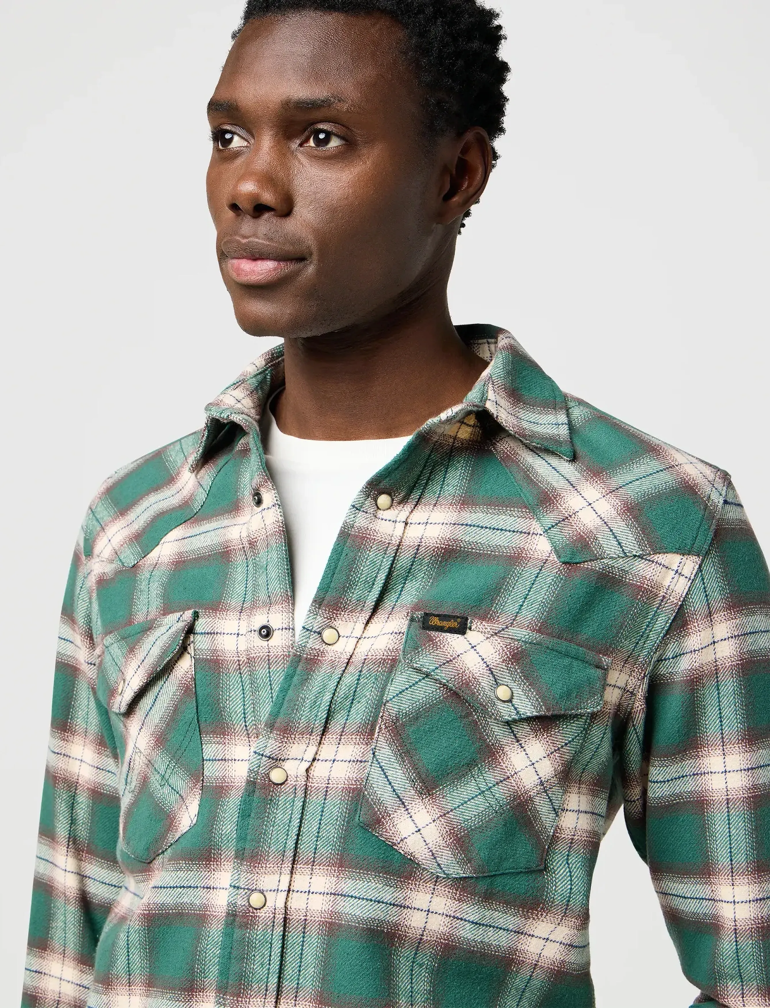 Wrangler - WESTERN SHIRT - bistro green - 5