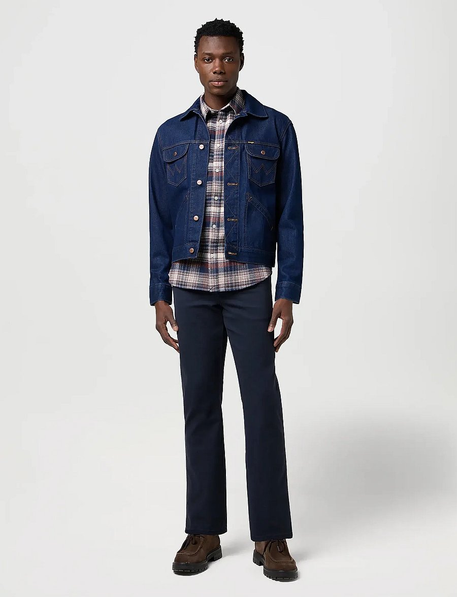 Wrangler - TEXAS - regular jeans - dark navy - 4