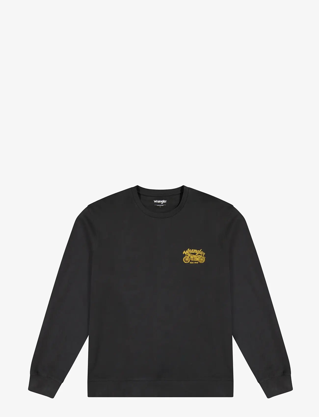 Wrangler - AMERICANA CREW - sweatshirts - faded black - 1