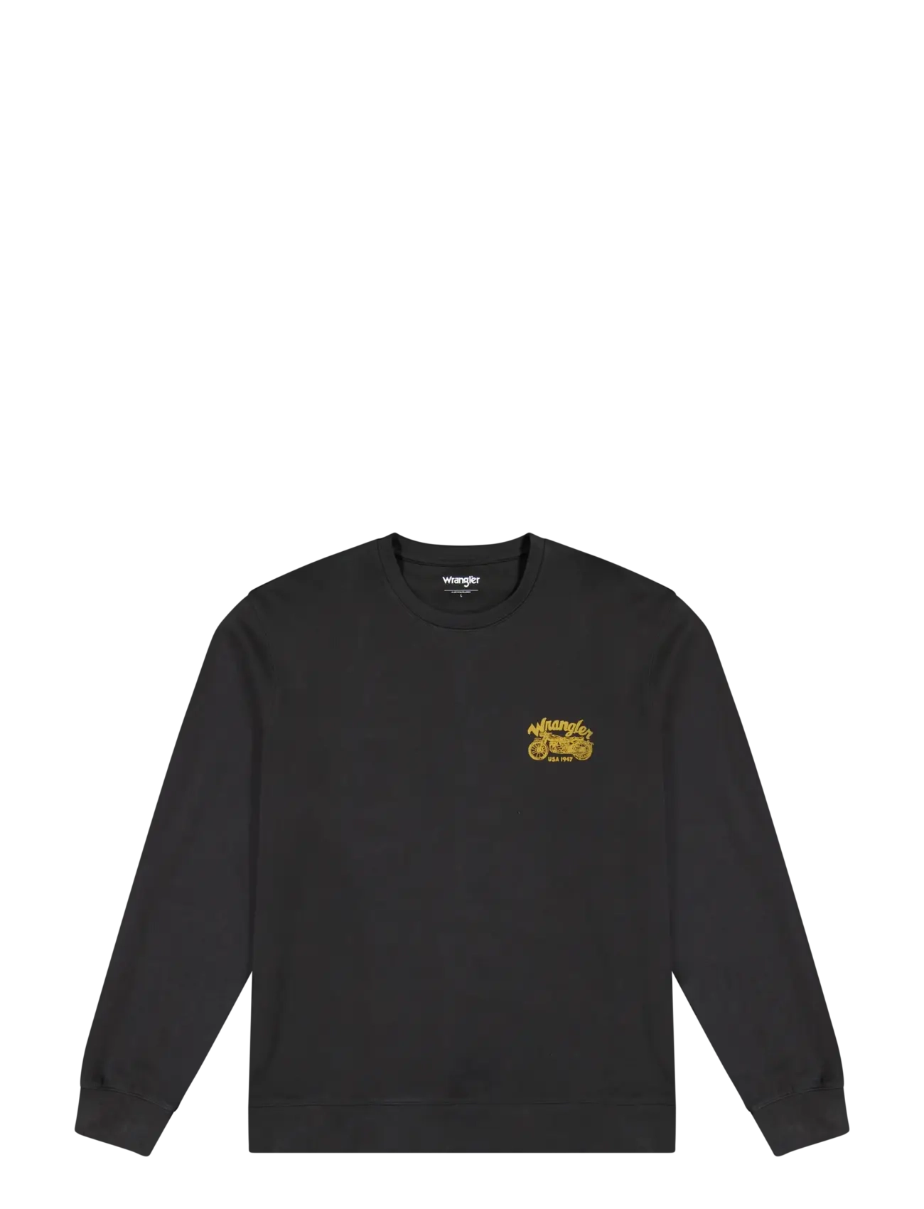 Wrangler AMERICANA CREW - Wrangler - FADED BLACK / black