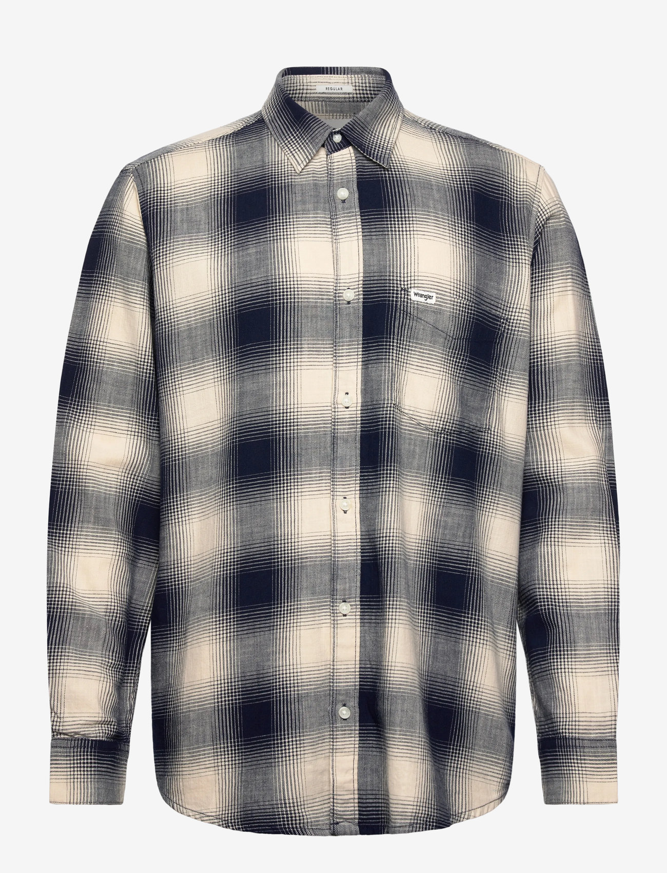 Wrangler - 1 PKT INDIGO SHIRT - ternede skjorter - dusty blue - 1