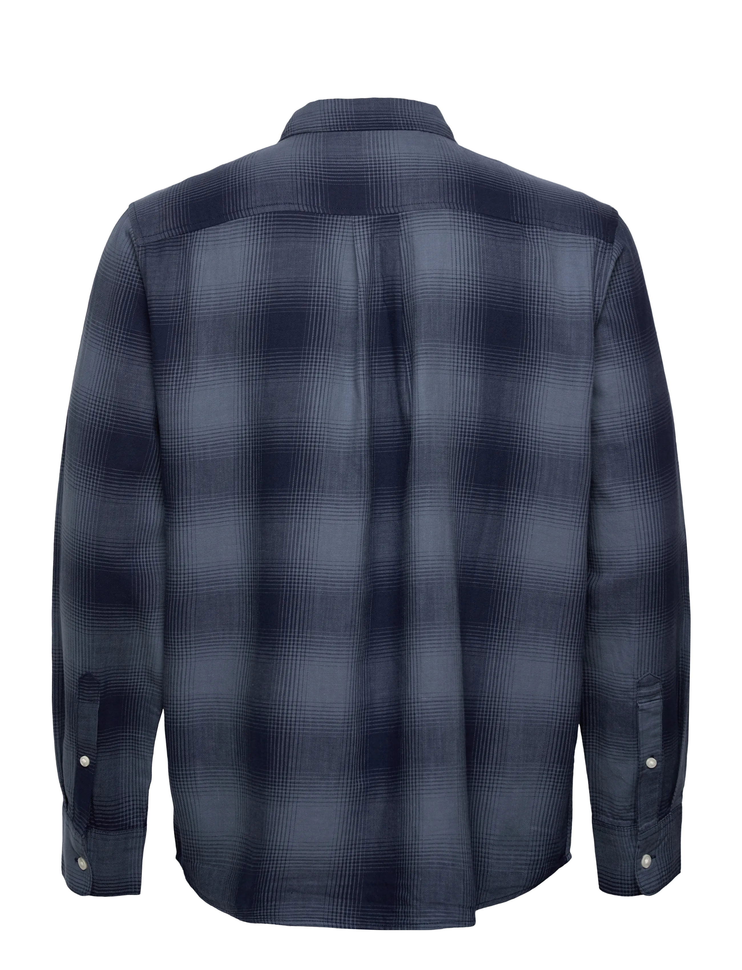 Wrangler - 1 PKT INDIGO SHIRT - ruutupaidat - dark indigo - 2