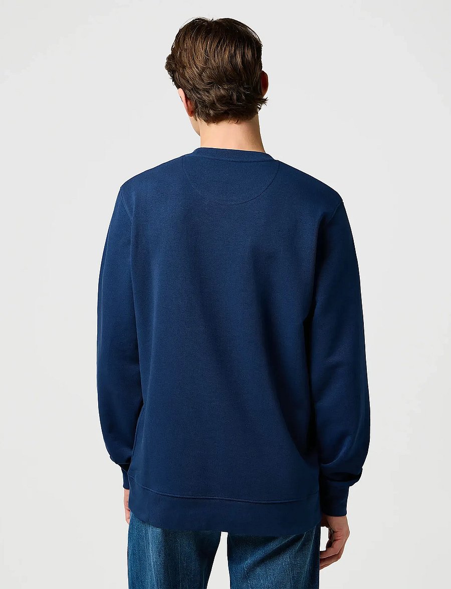 Wrangler - AMERICANA CREW - sweatshirts - navy - 3