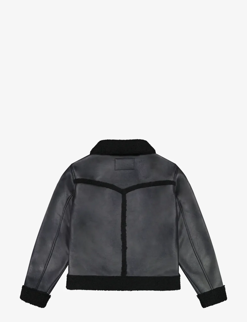 Wrangler - SHEARLING JACKET - efterårsjakker - black - 2