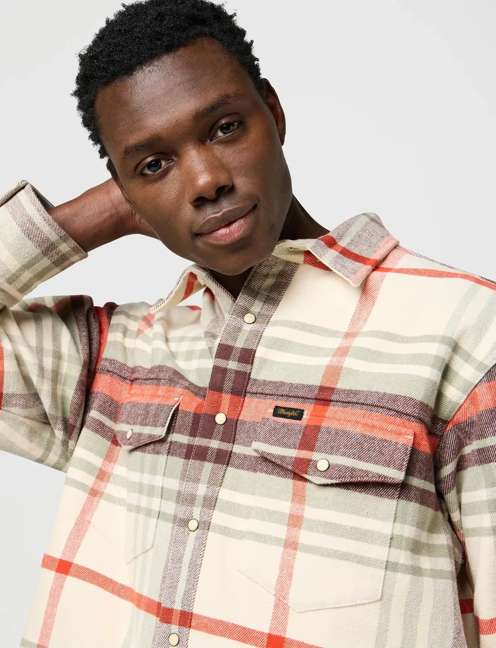 Wrangler - WESTERN SHIRT - casual hemden - birch - 5