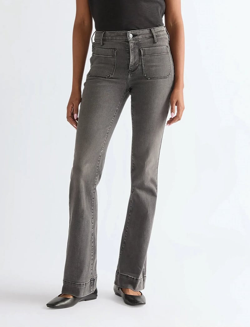 Wrangler - FLARE - flared jeans - frosted fronts - 0