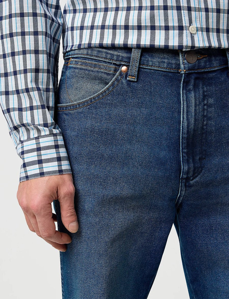 Wrangler - WRANCHER - regular jeans - old habits - 5