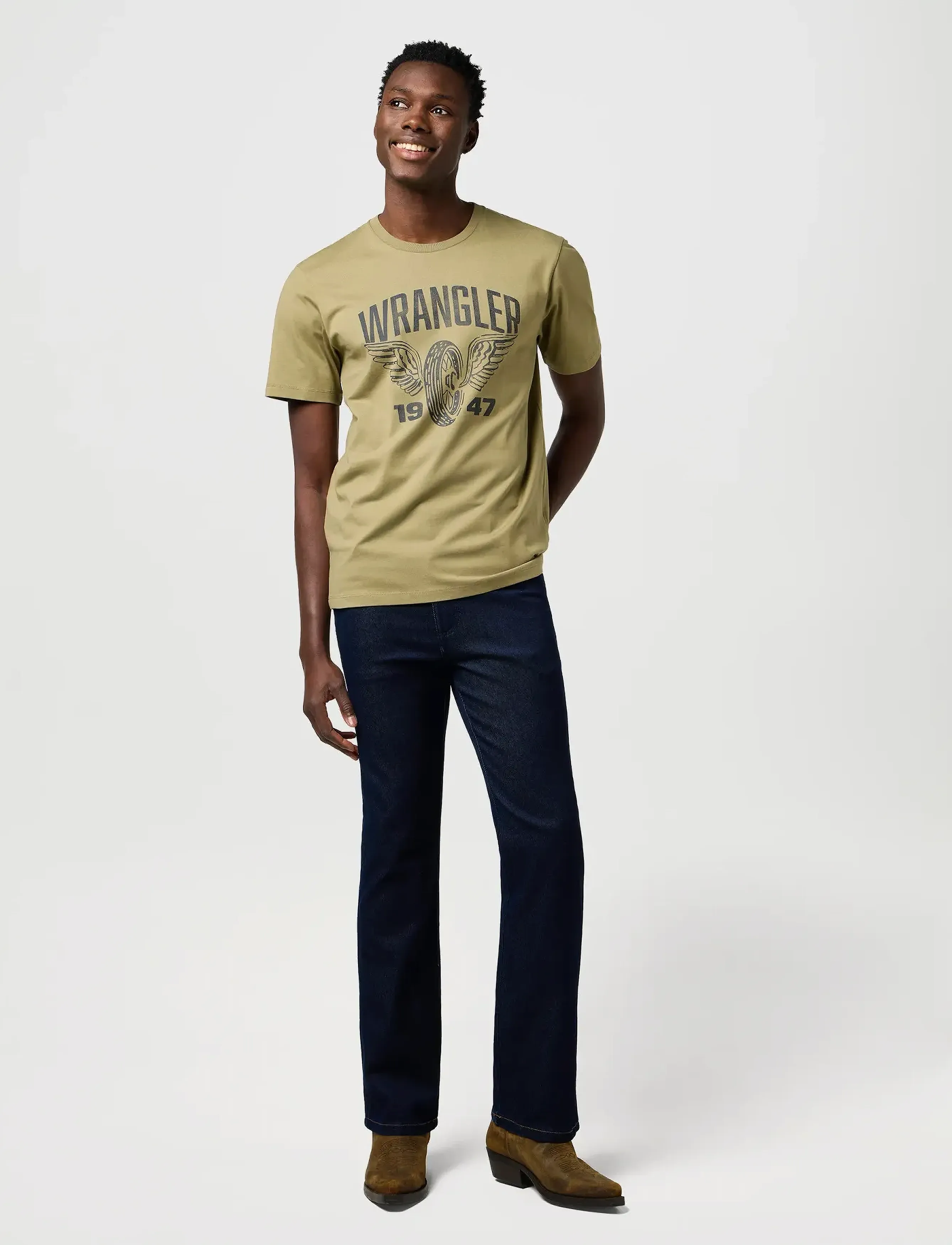 Wrangler - WRANCHER - püksid & teksad - moonlight rinse - 3